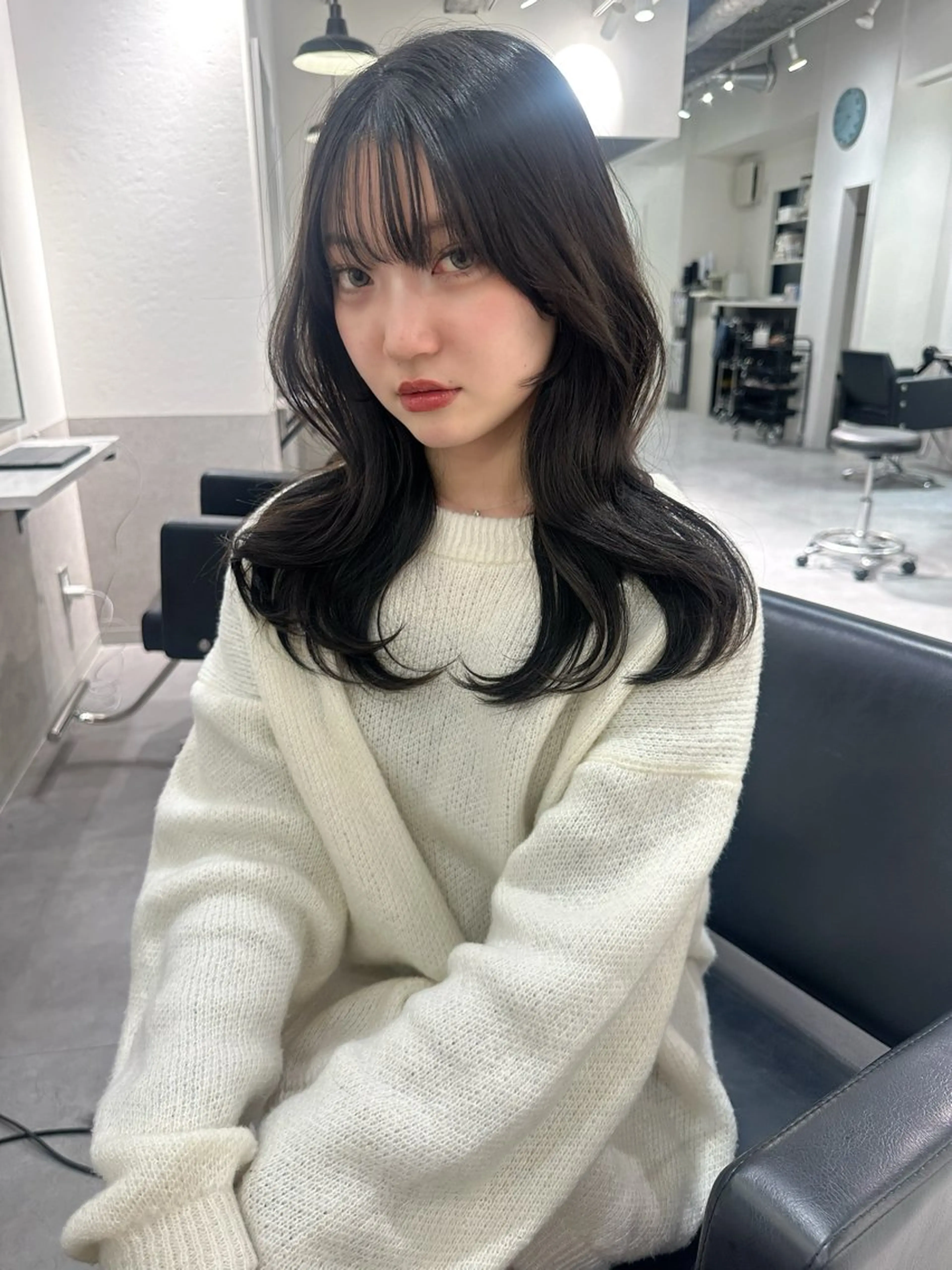 韓国風レイヤー+内部補修トリートメント🌹の写真