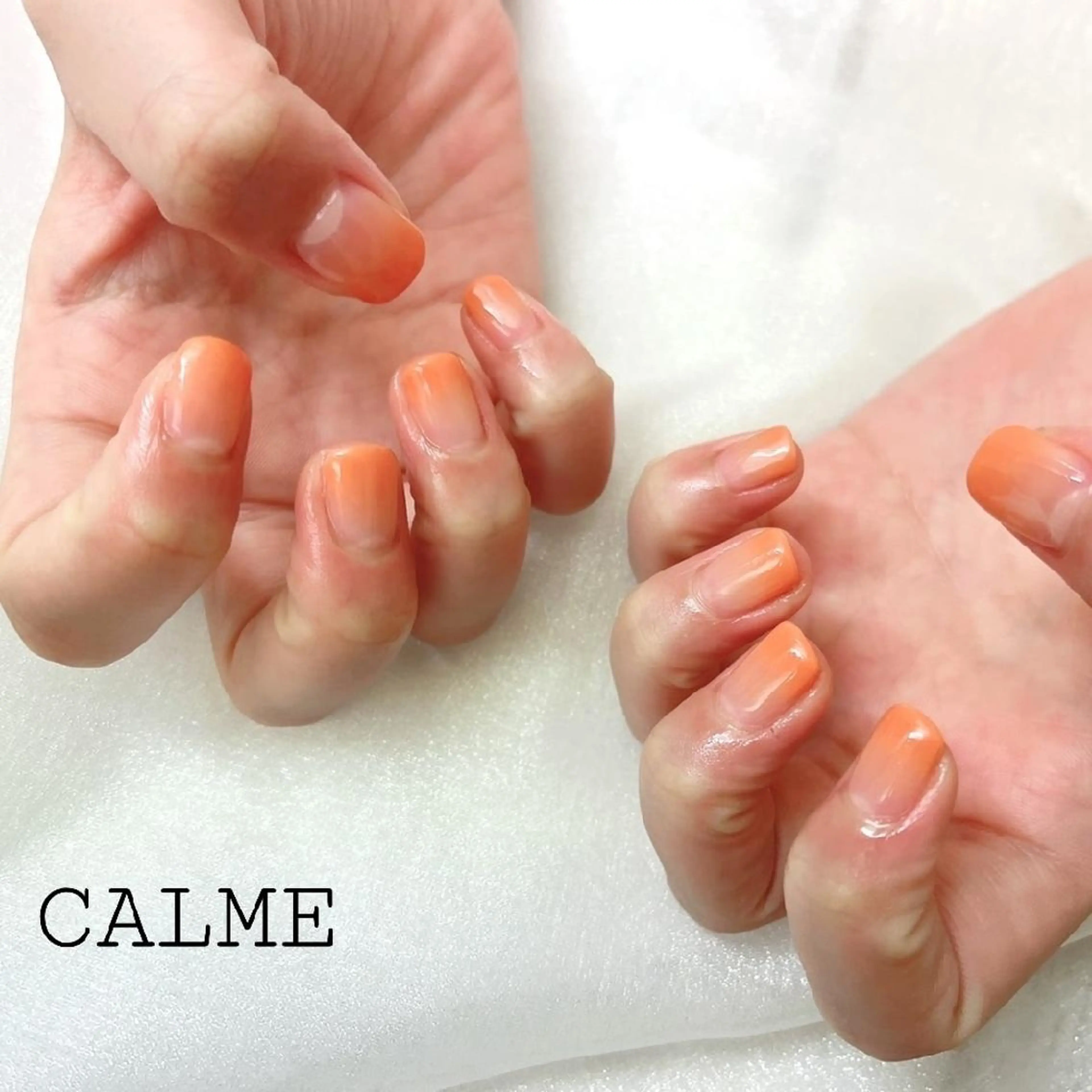 ネイル シンプルネイル ハンドネイル CALME ♡のネイルデザイン