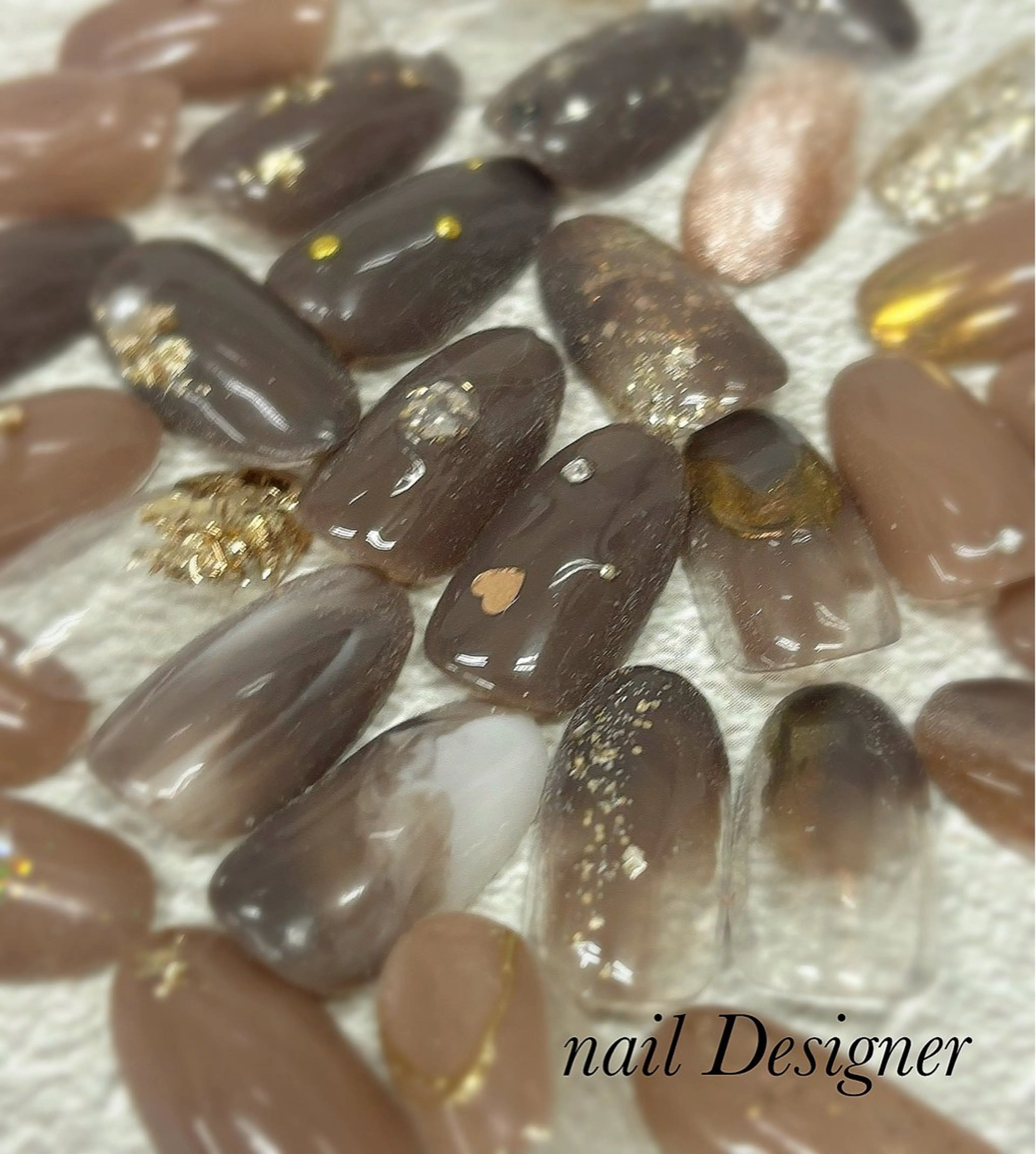 ミディアム nail salon an-SEPT.のネイルデザイン