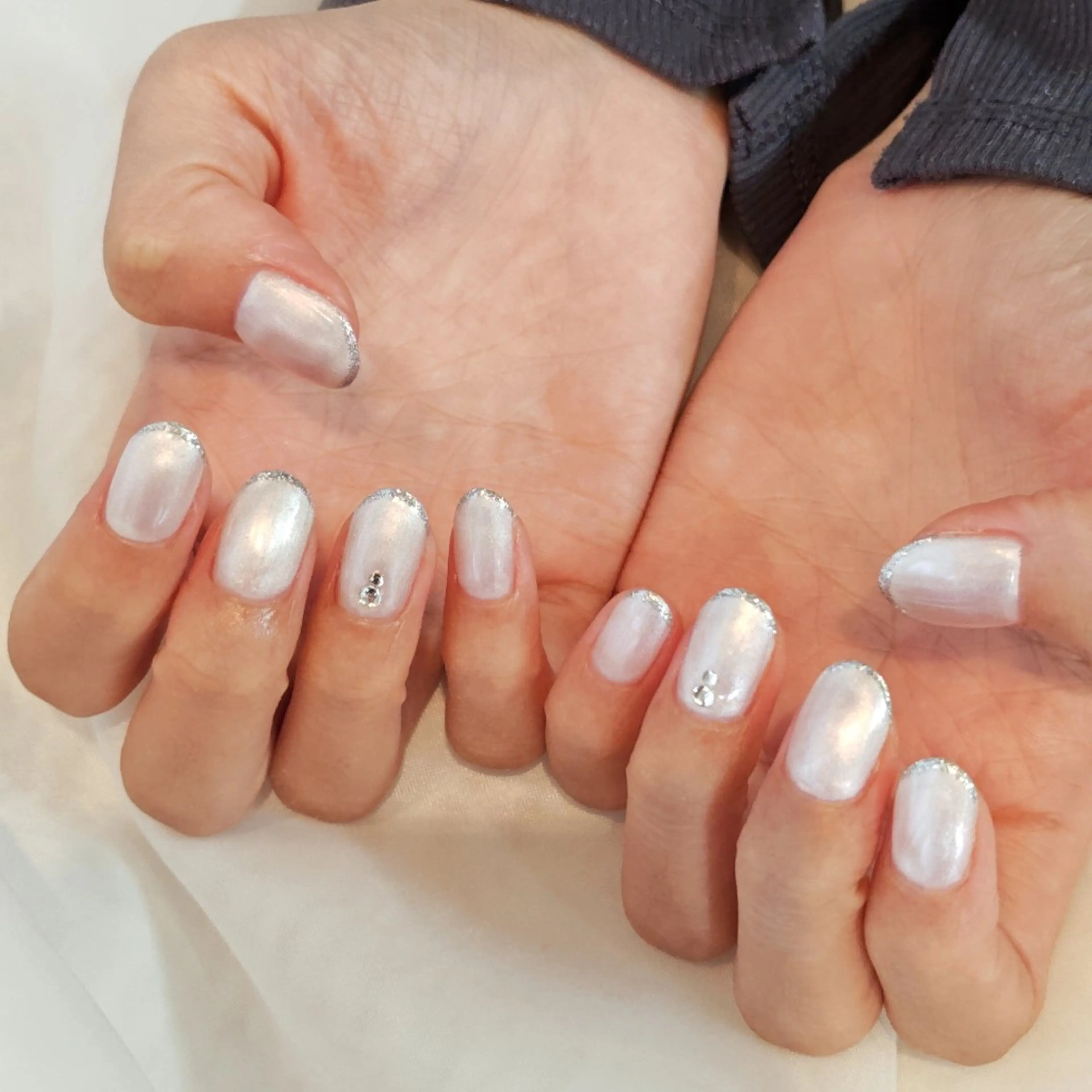 ネイル フレンチネイル オフィスネイル シンプルネイル felicita服部店所属・felicita fumi♡のネイルデザイン