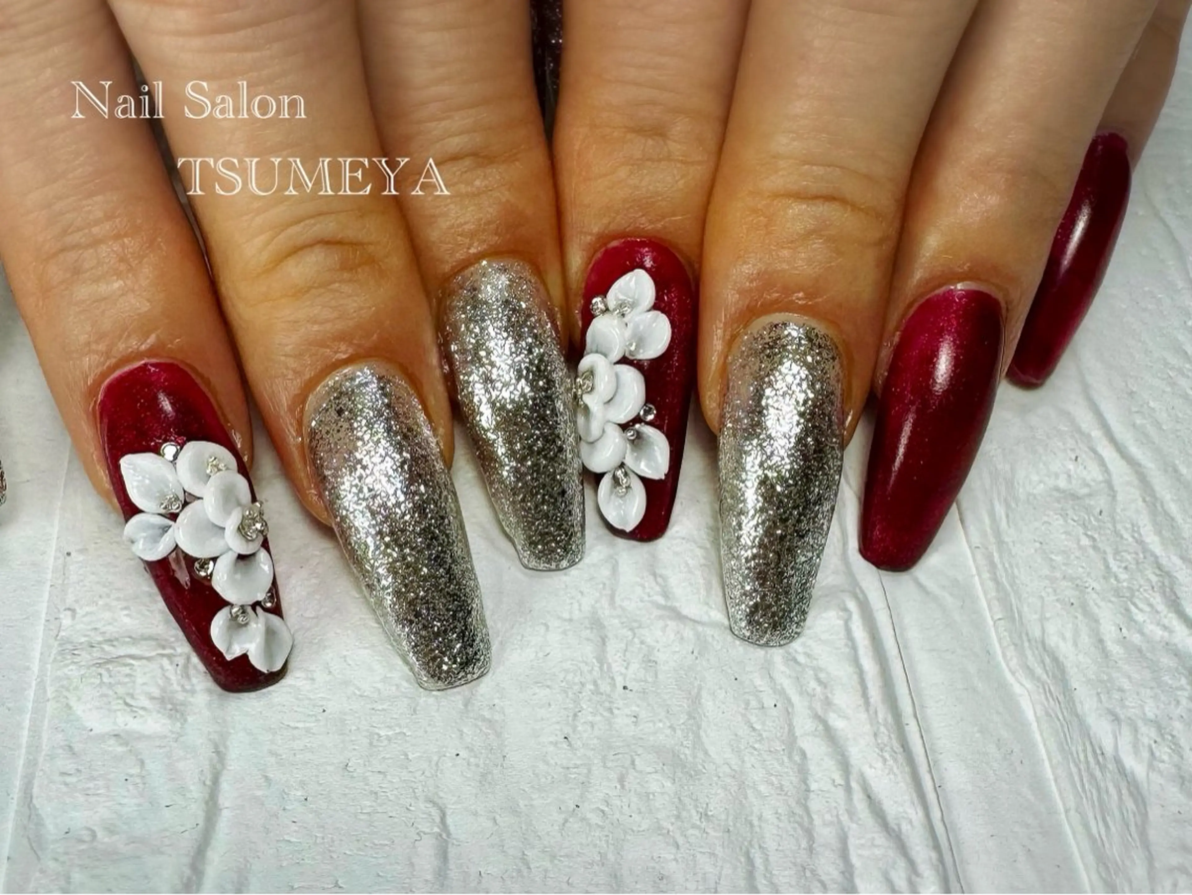 ロング TSUMEYA KONのネイルデザイン