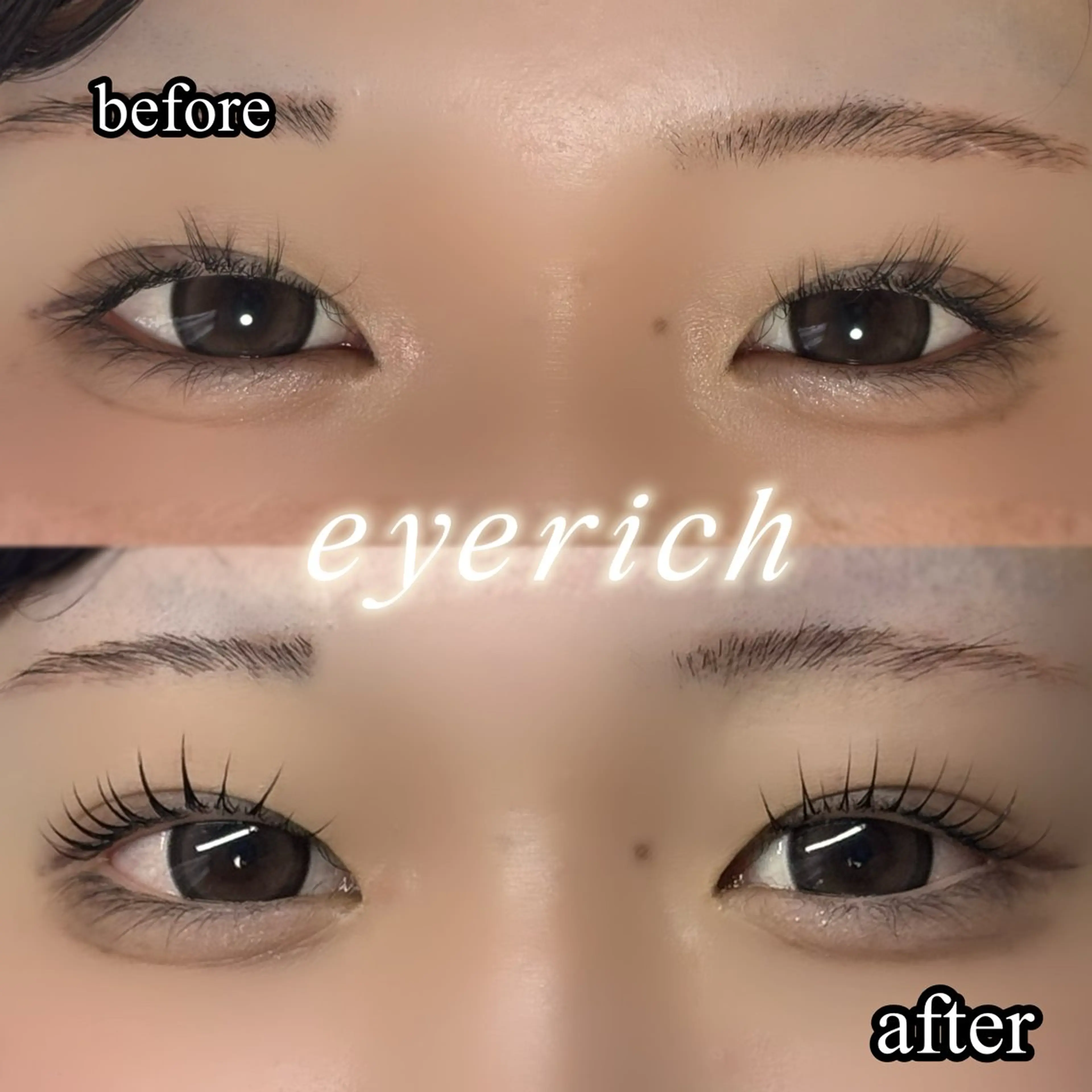 マツエク・マツパ マツパ eyerich 蘇我店のマツエク・マツパデザイン