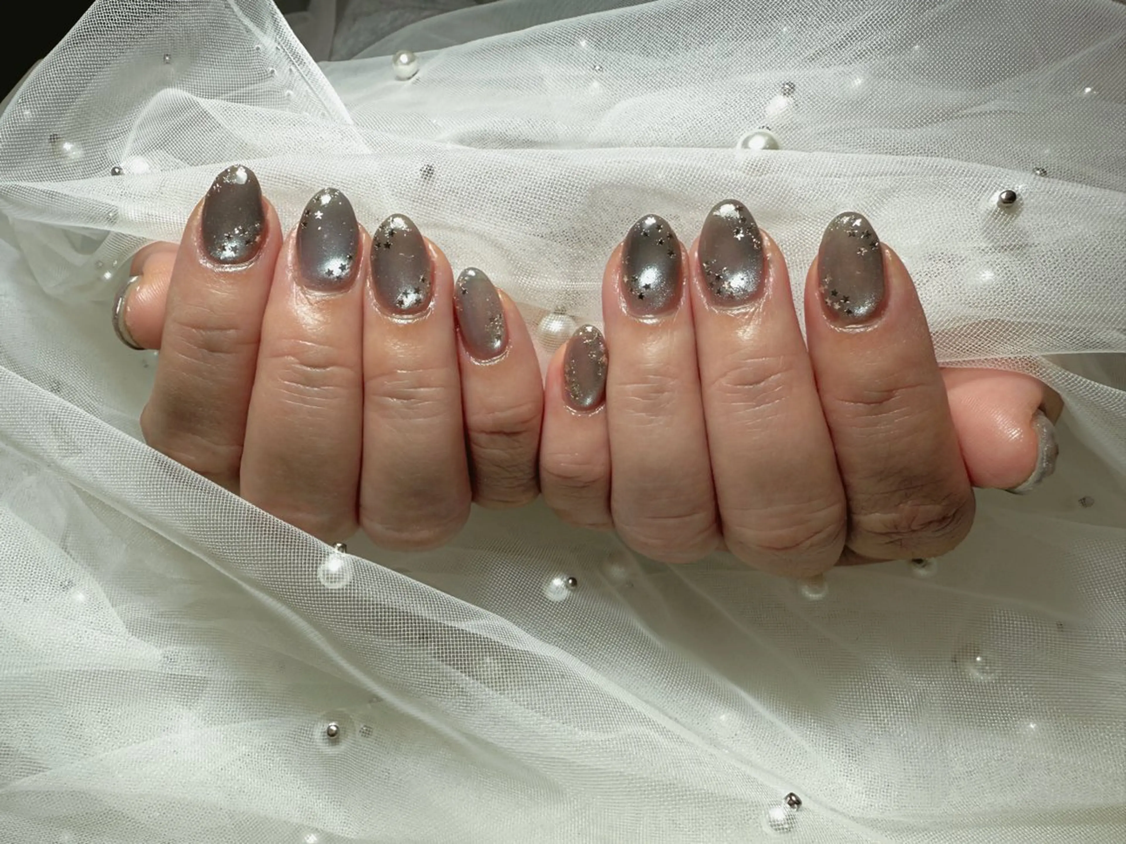 ネイル マグネットネイル KSネイル レイラのネイルデザイン