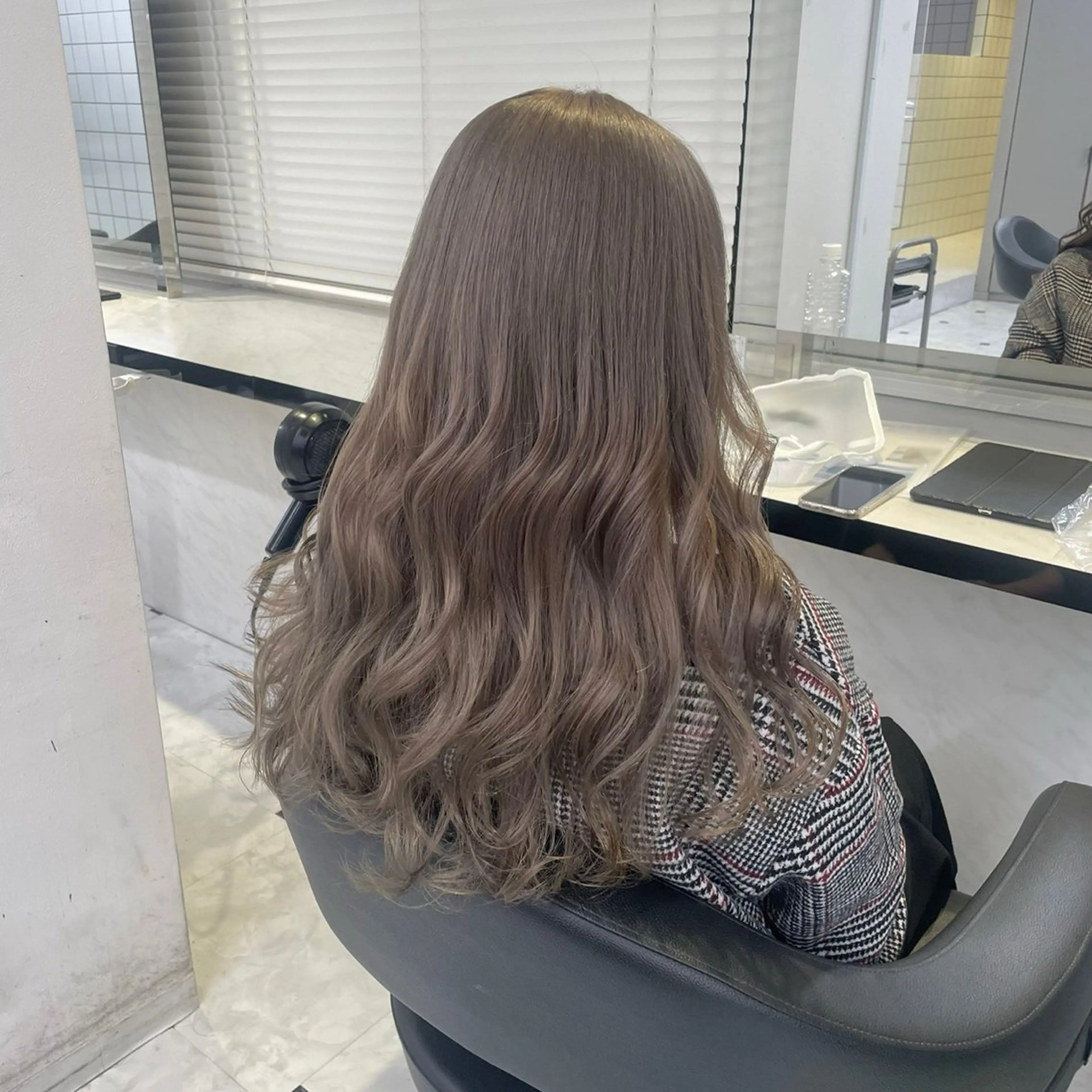 ロング カラー ヘアアレンジ ヘアカラー トリートメント ヘッドスパ ヘアセット 💖艶と似合わせ💖 カラーカット💖のヘアスタイル