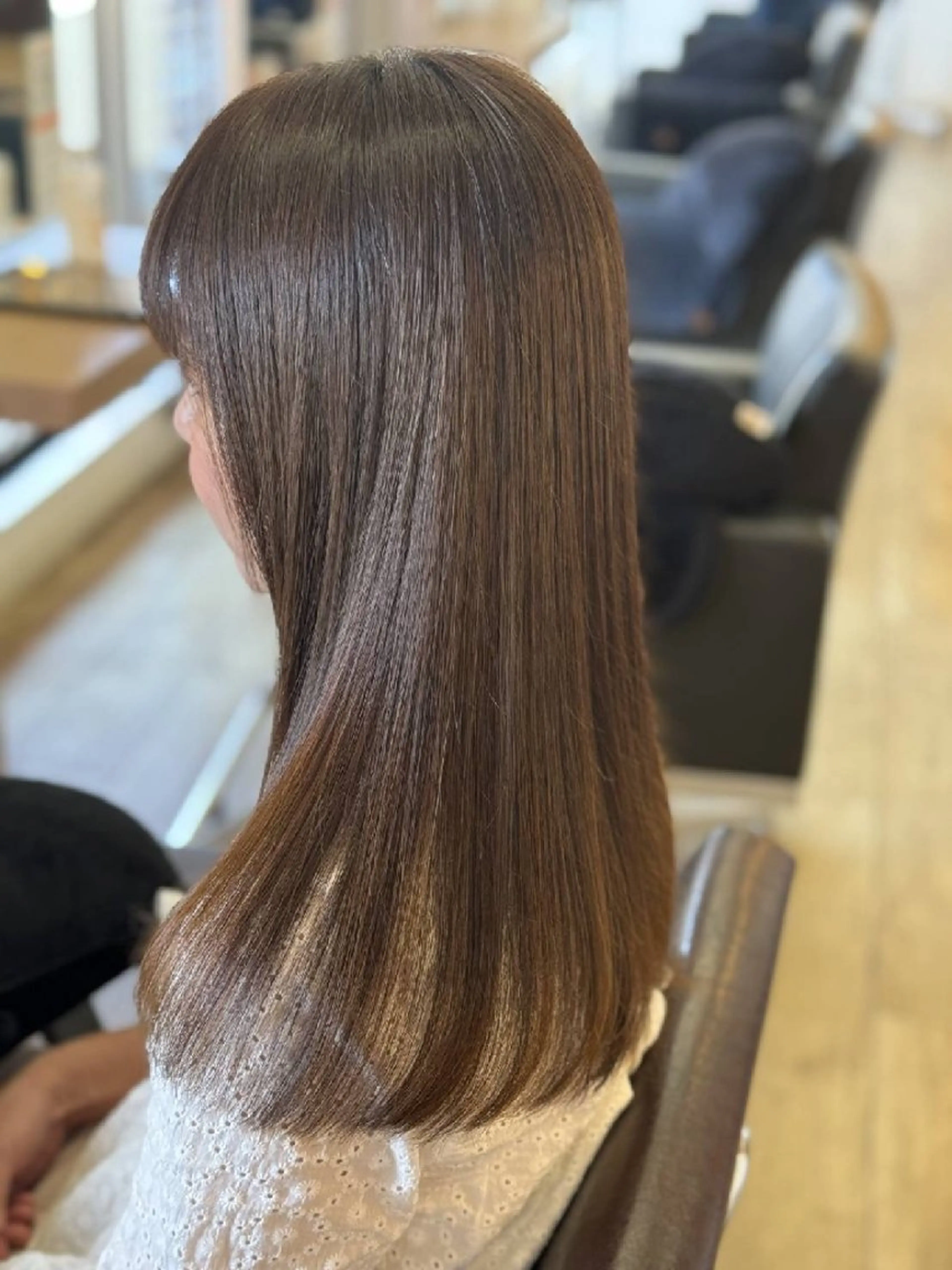 セミロング アミーベル 井口店 池田のヘアスタイル