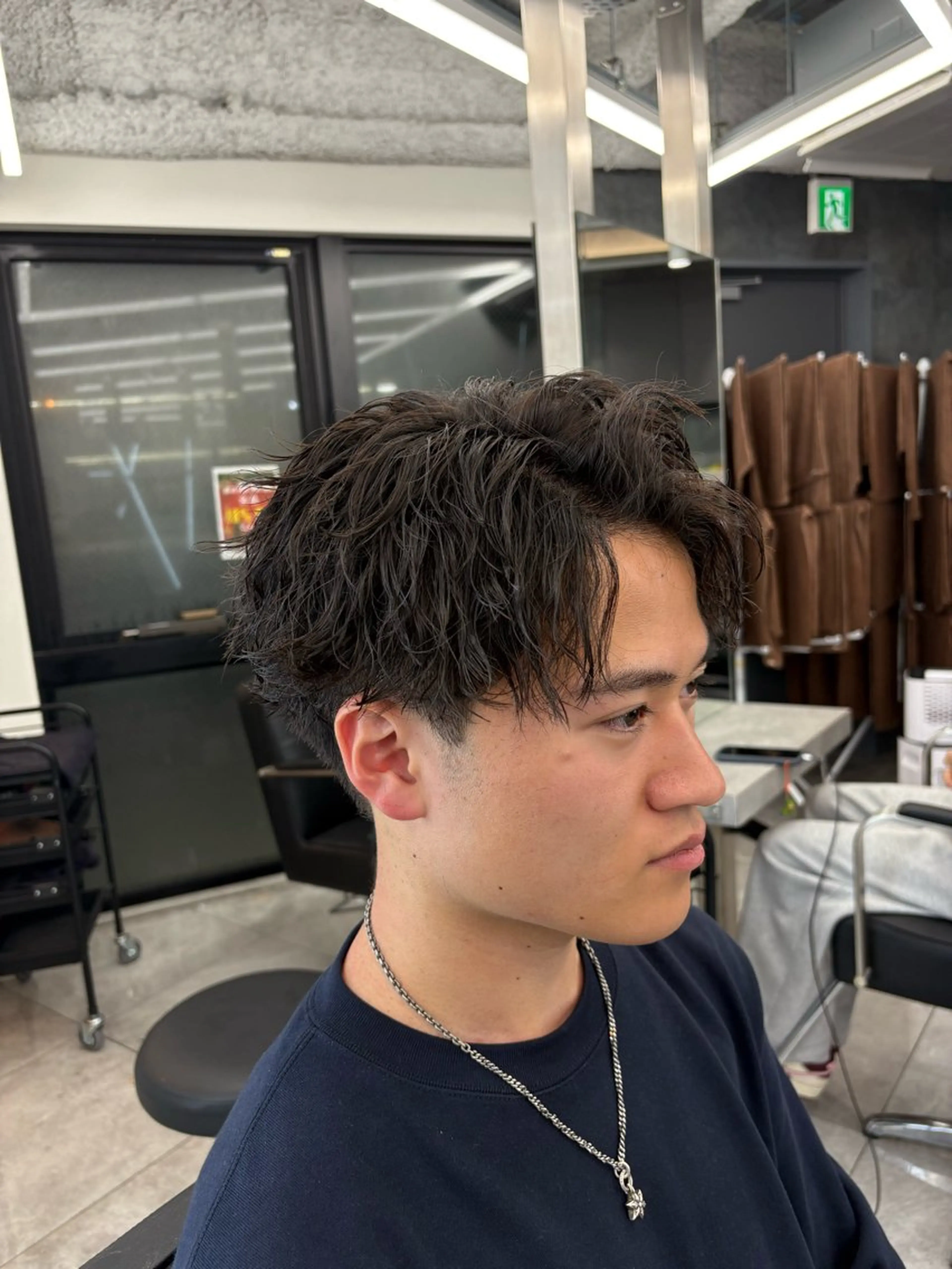 パーマ メンズ カット パーマ 🔥ジャス/ メンズ特化美容師🔥のヘアスタイル