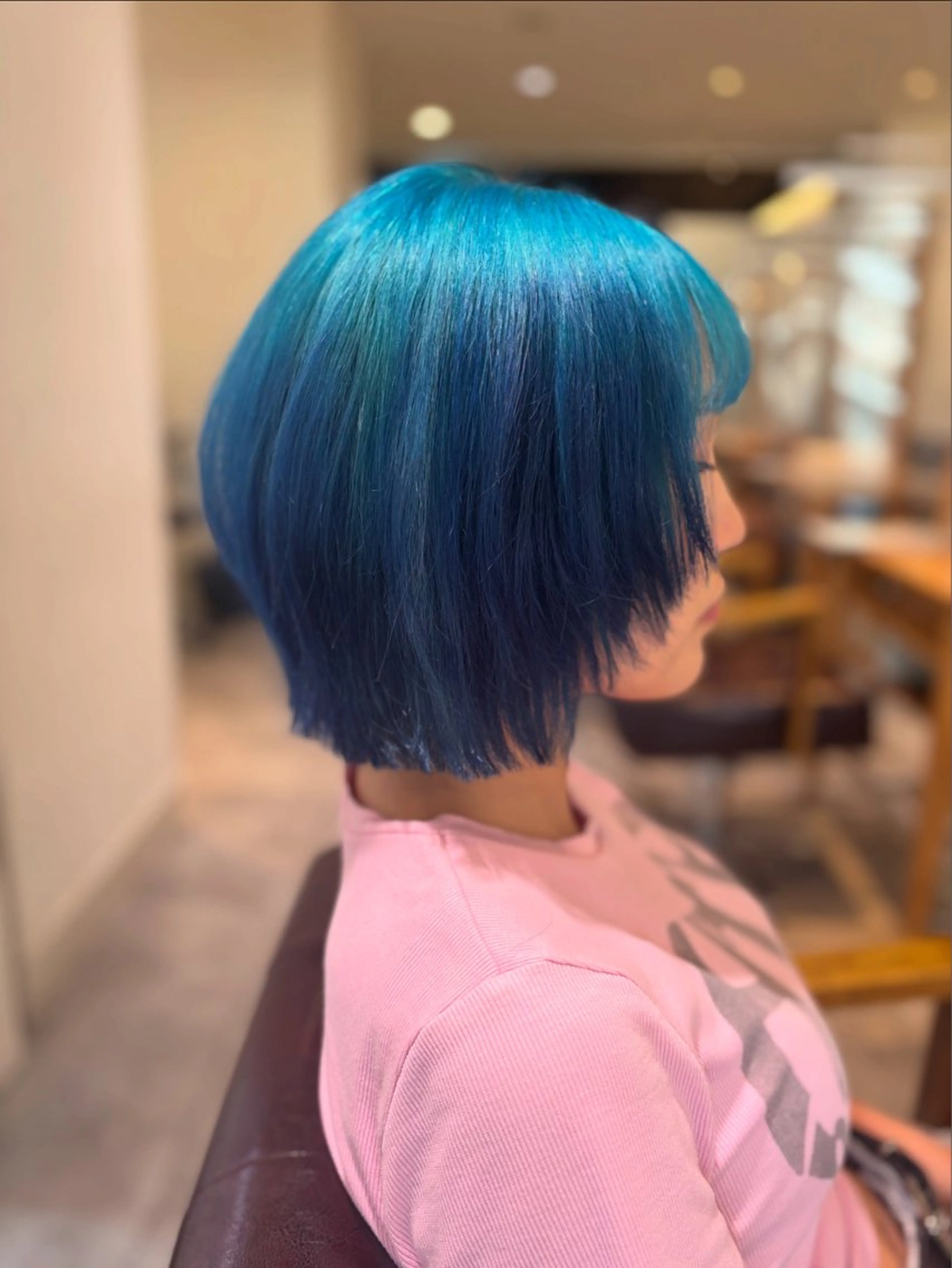 【ブリーチ】似合わせカット+ブリーチWカラー+水素トリートメント⚠️長さによってロング料金ありの写真