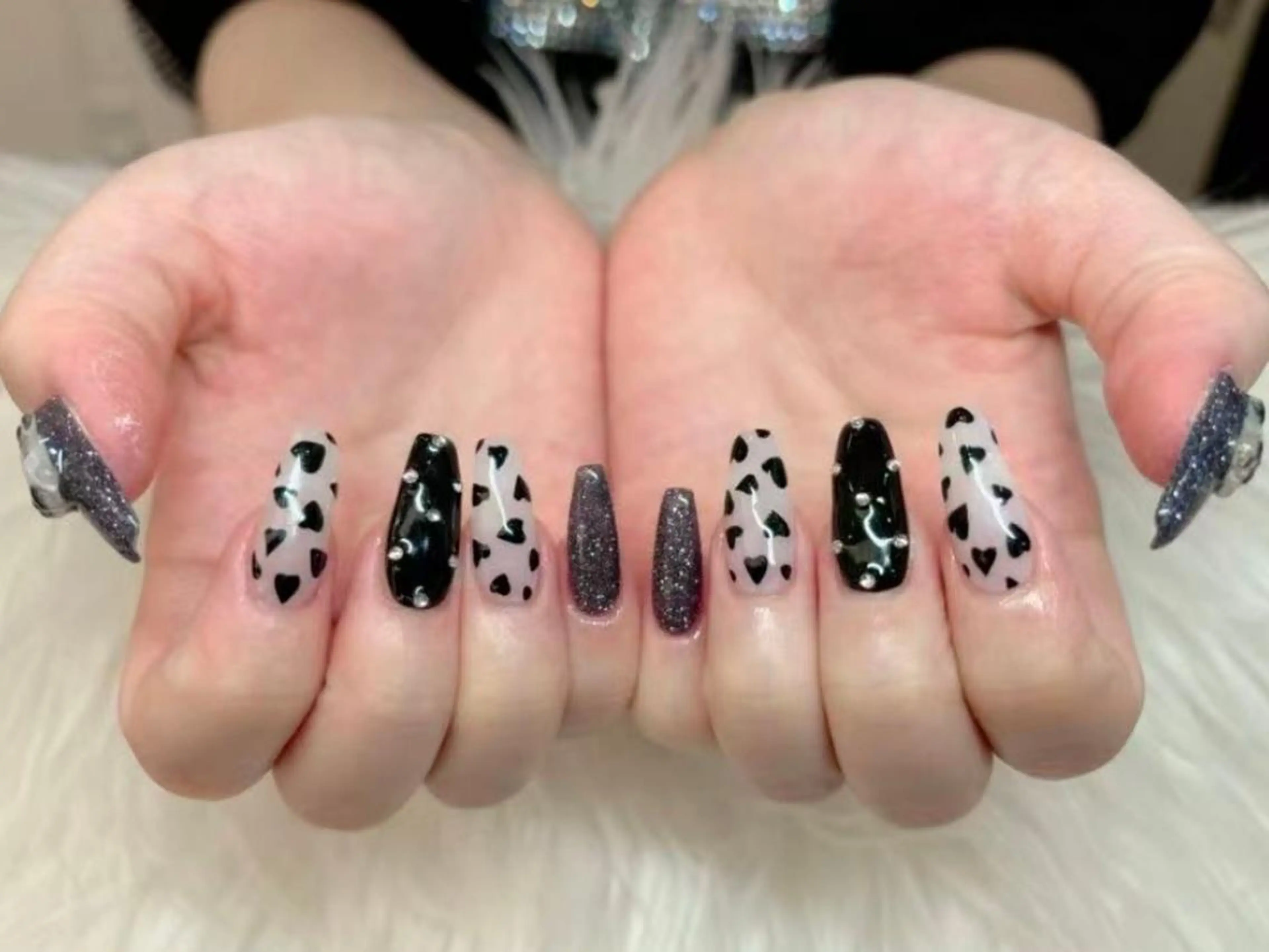 ネイル ハンドネイル ハンドケア Hana Bloom Nail💜Akiのネイルデザイン