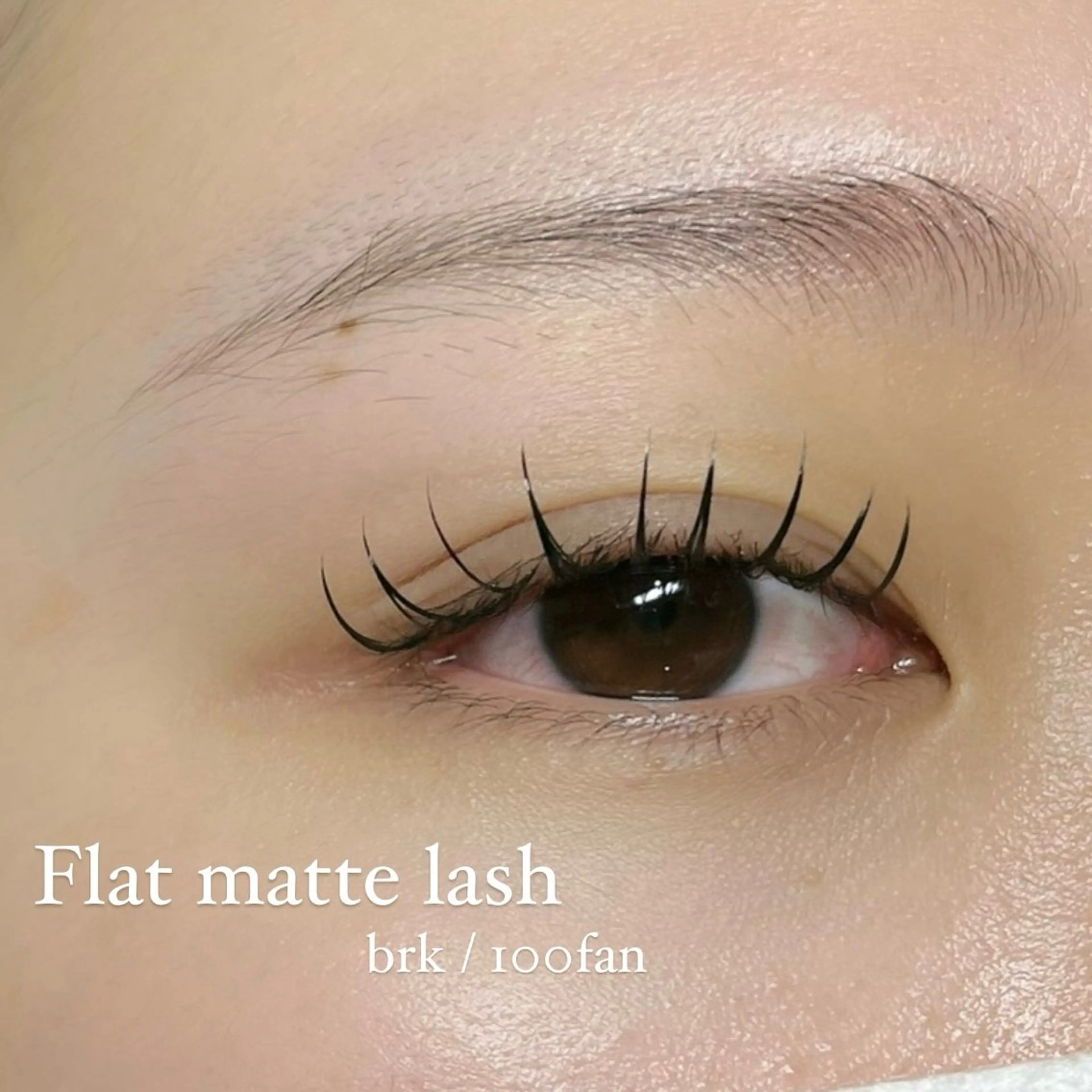 マツエク・マツパ フラットラッシュ マツエク Veil ayakaのマツエク・マツパデザイン