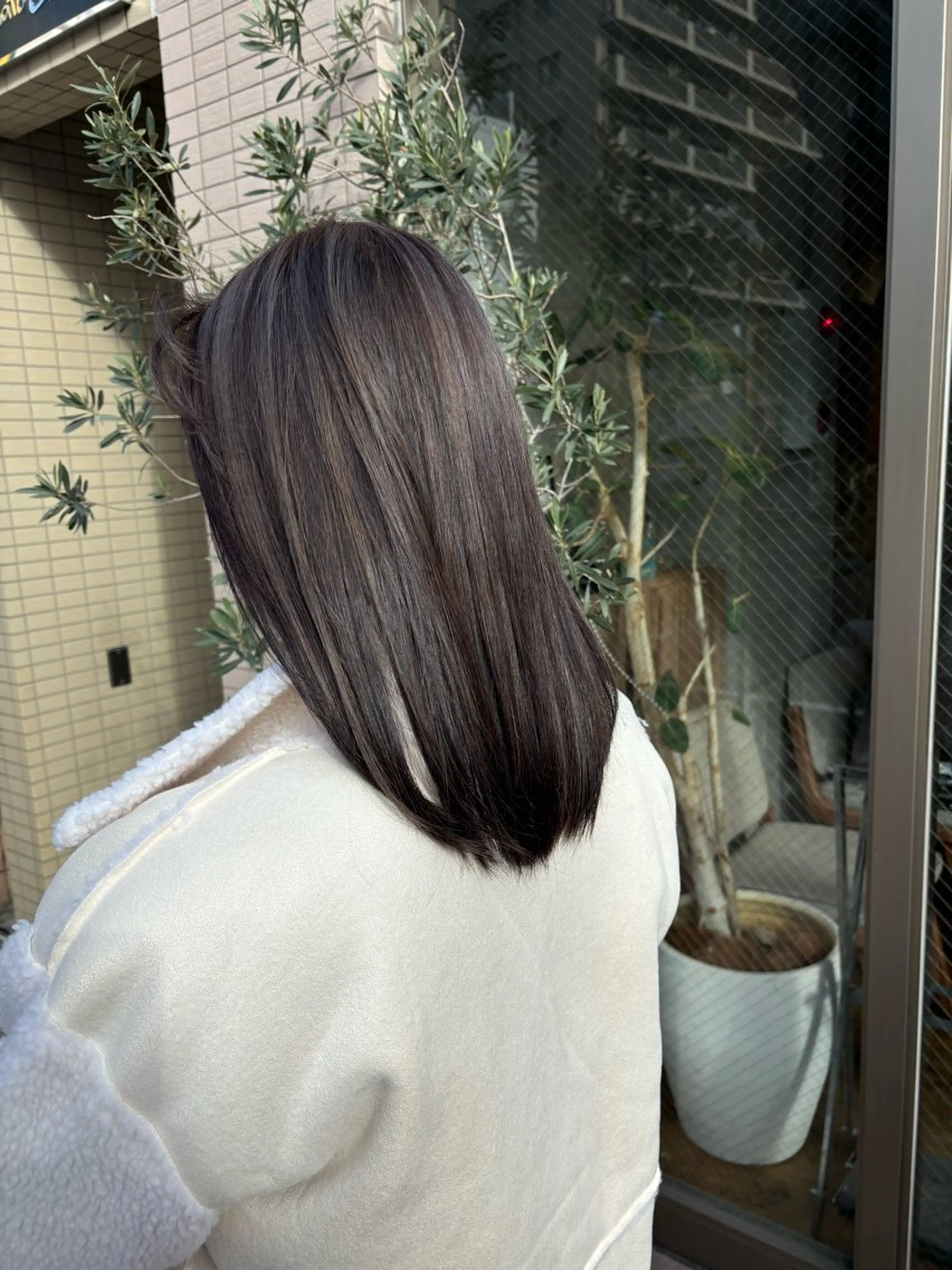 ミディアム カラー ヘアカラー トリートメント 艶カラー🌸 SAKURAI🌸のヘアスタイル