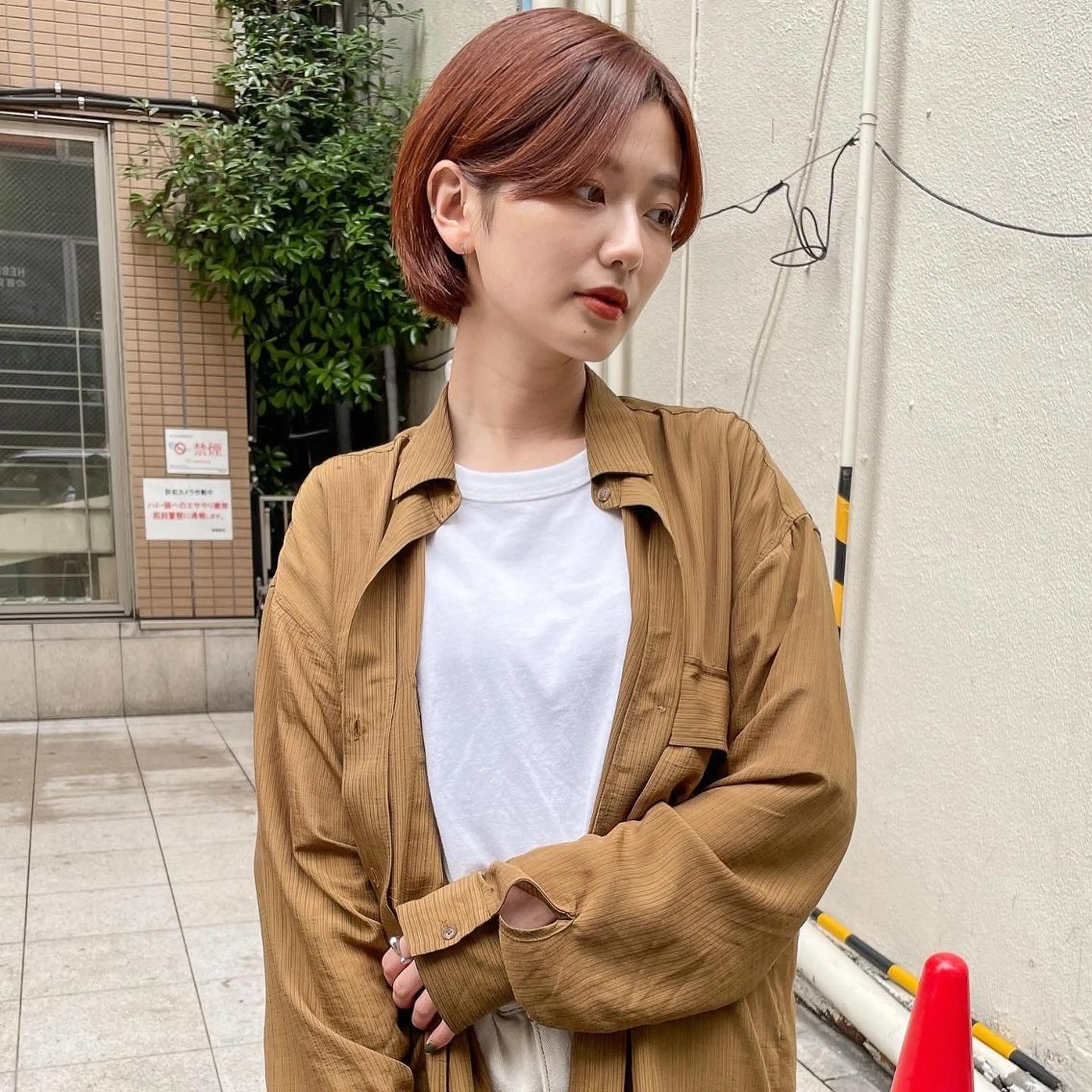 ショート ショートヘア 河原 亮のヘアスタイル