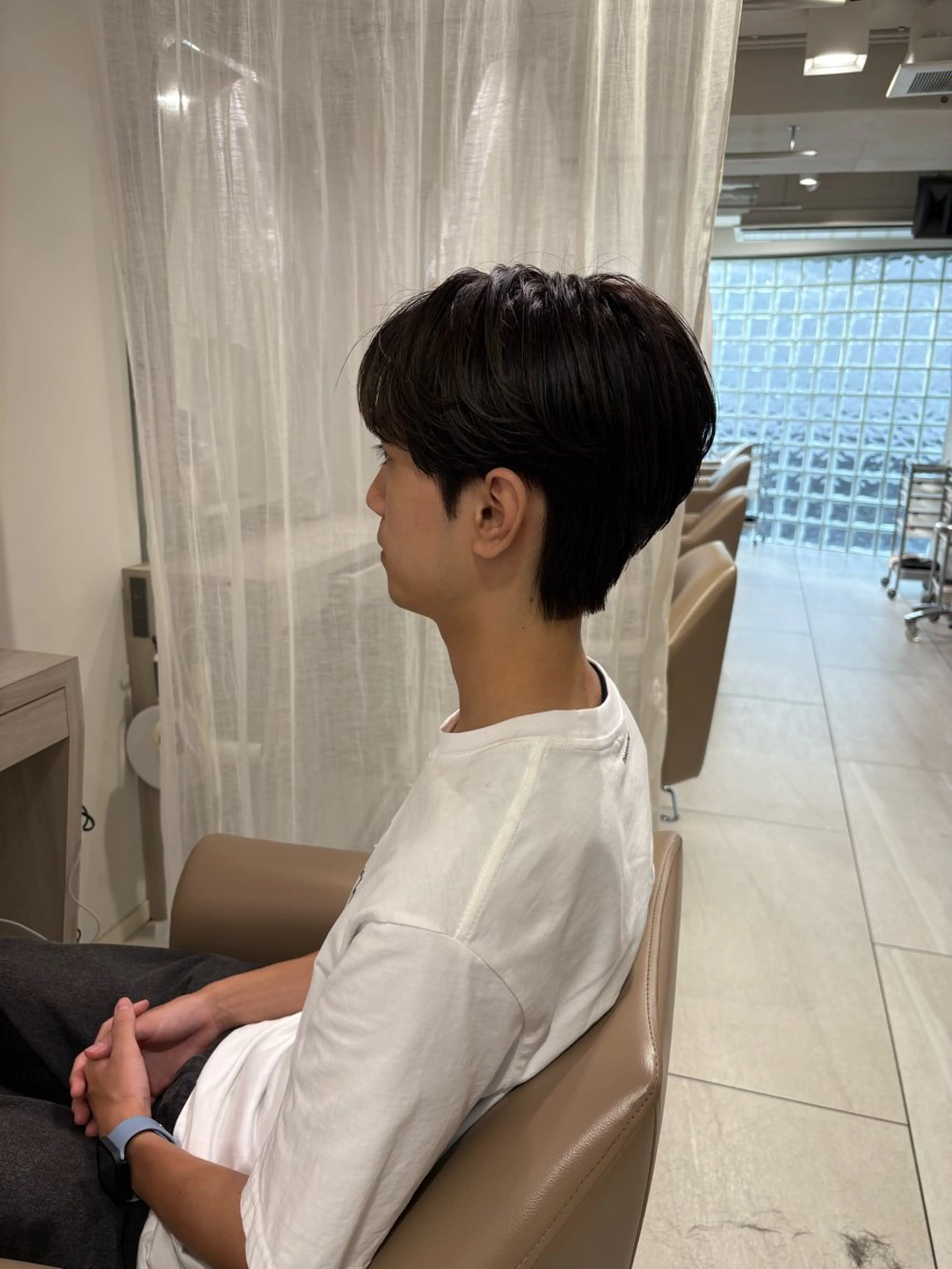 パーマ メンズ カット 縮毛矯正 【ボブ・ショート】 ／ おおの かい🫟のヘアスタイル