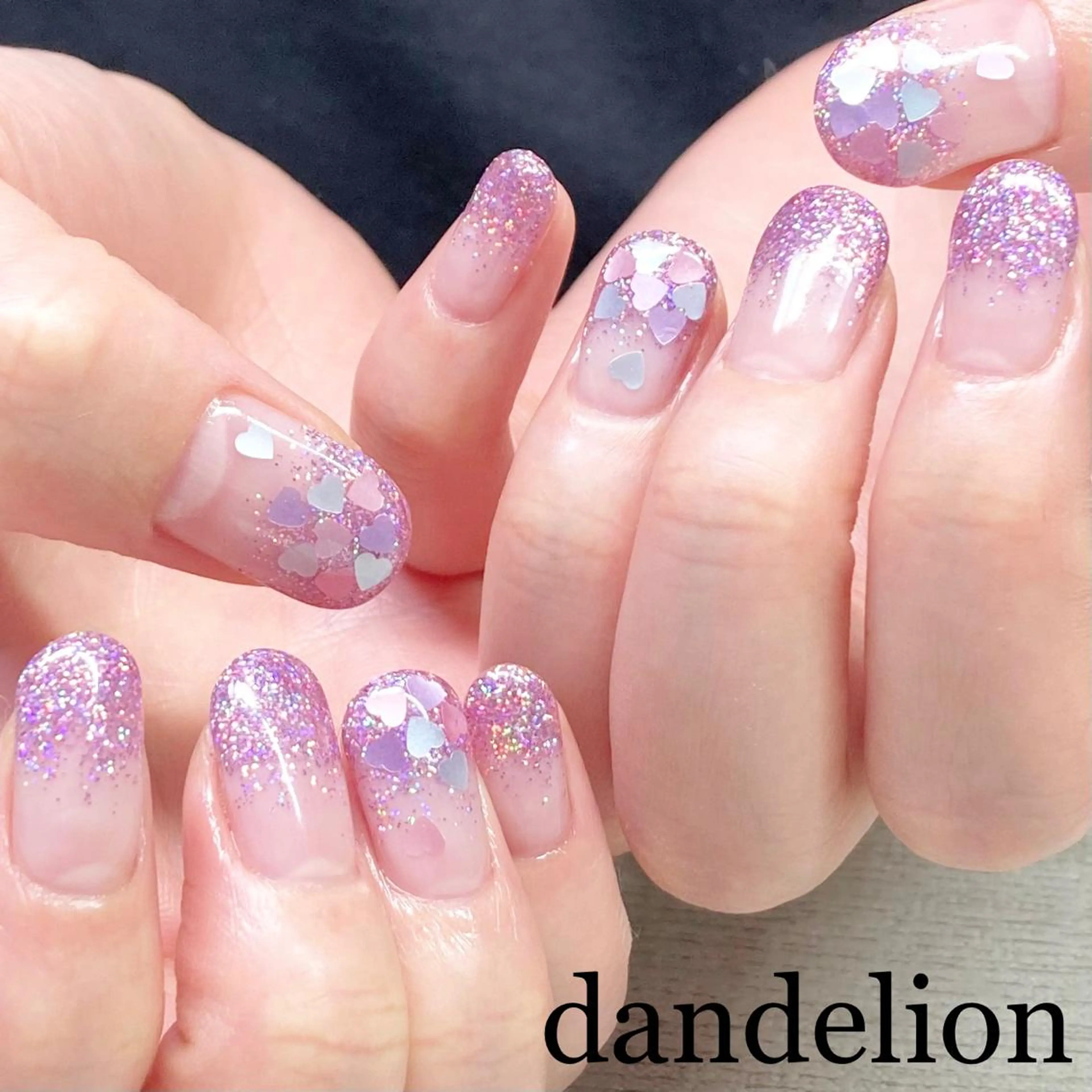 ネイル ハンドネイル ハンドケア dandelion ダンデライオンのネイルデザイン