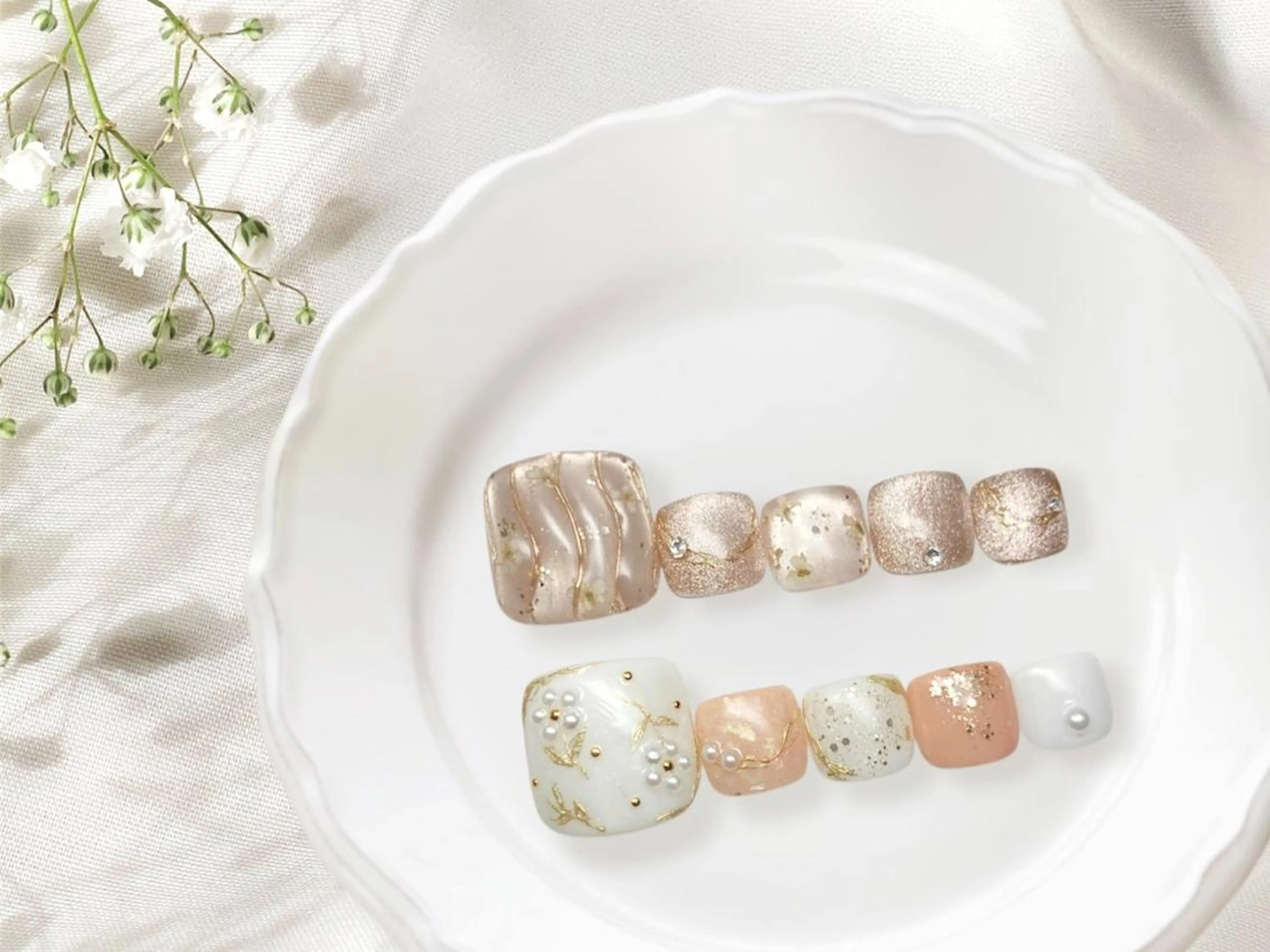 🌈minimo価格🍇フットアートコースオフ無し🍇フットバス込みの写真