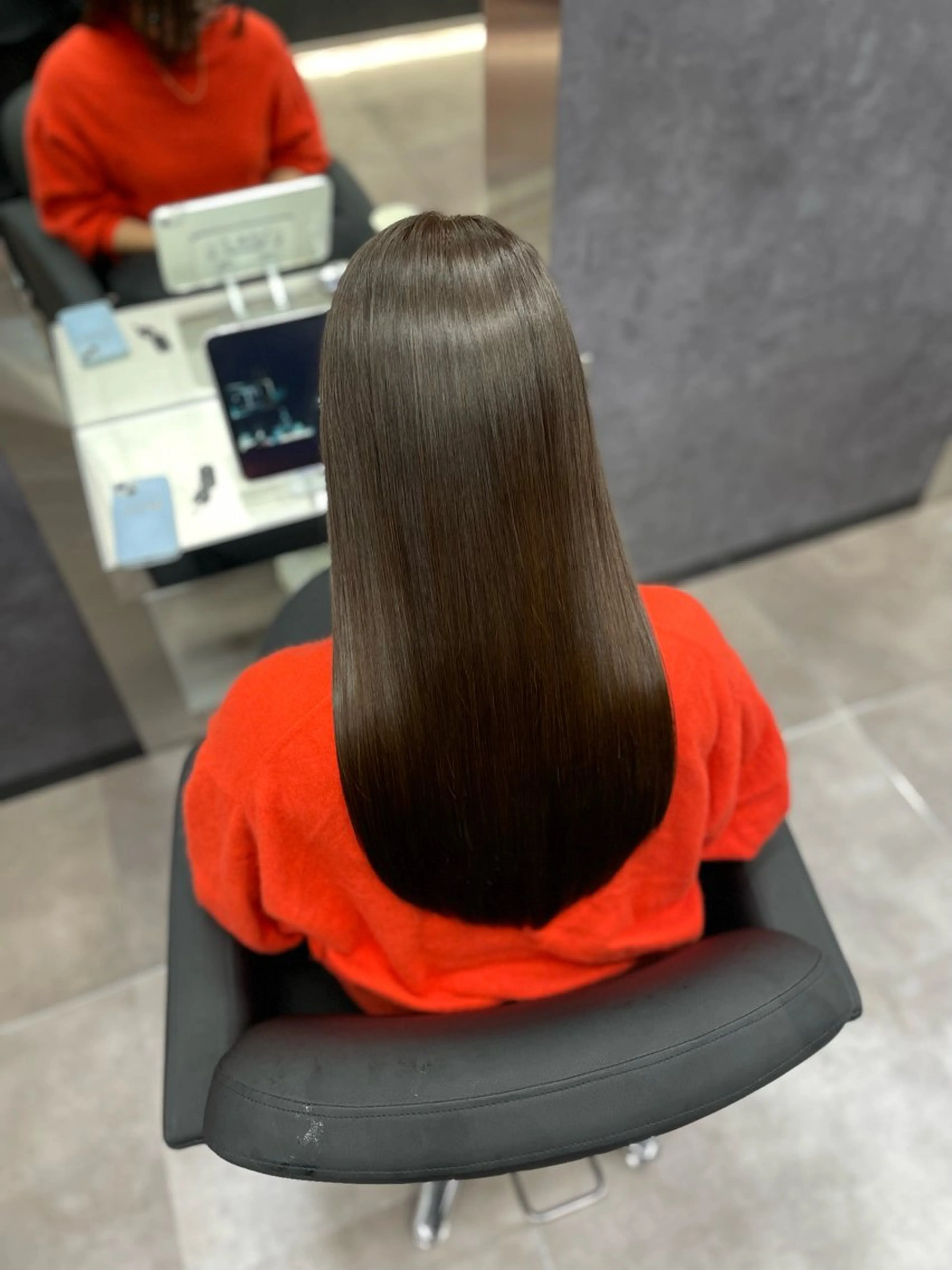 ロング カット ヘアカラー トリートメント CYNTHIADUE 店長｜ IRISUのヘアスタイル