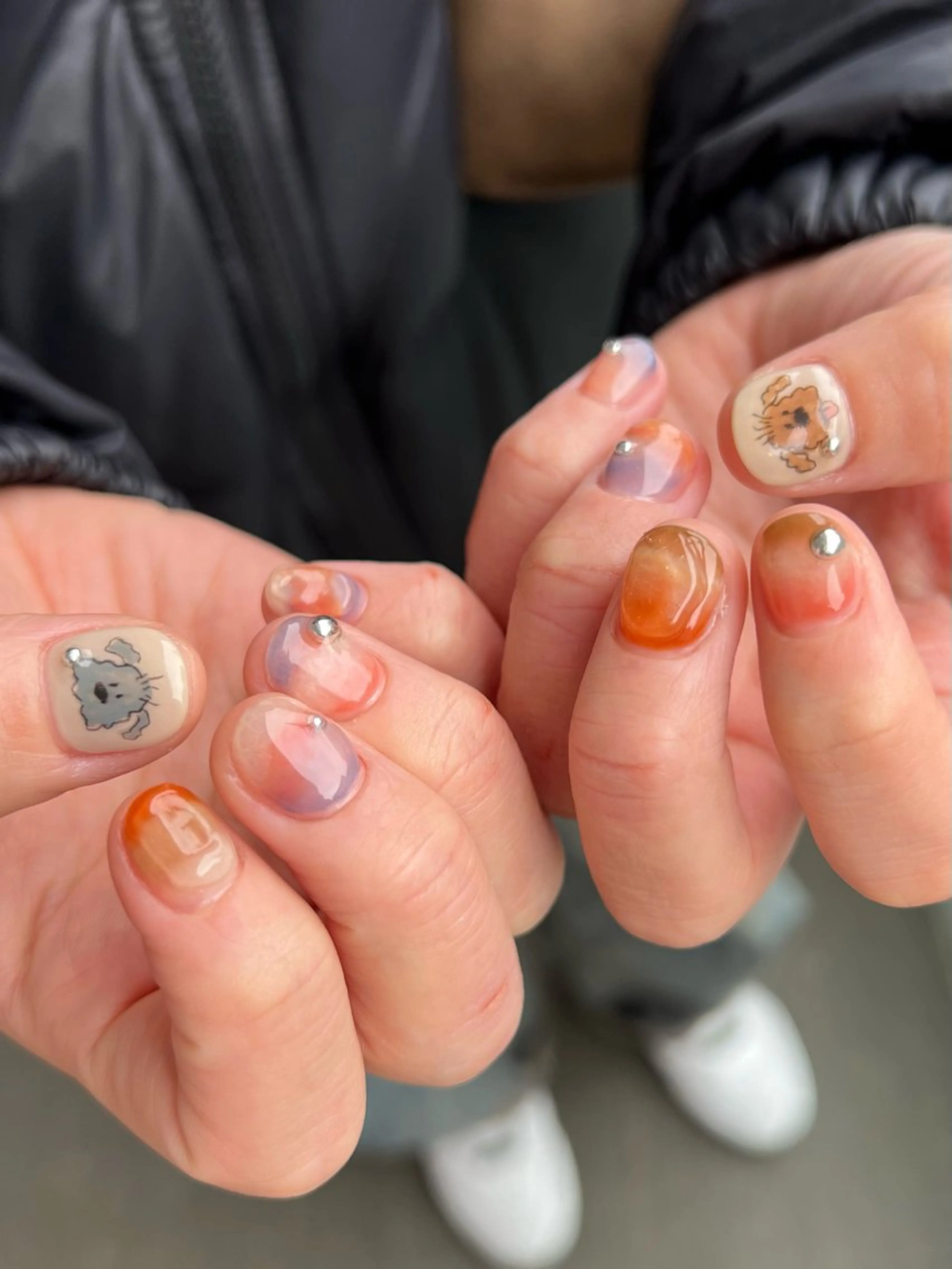 ネイル グラデーション kuga amiのネイルデザイン