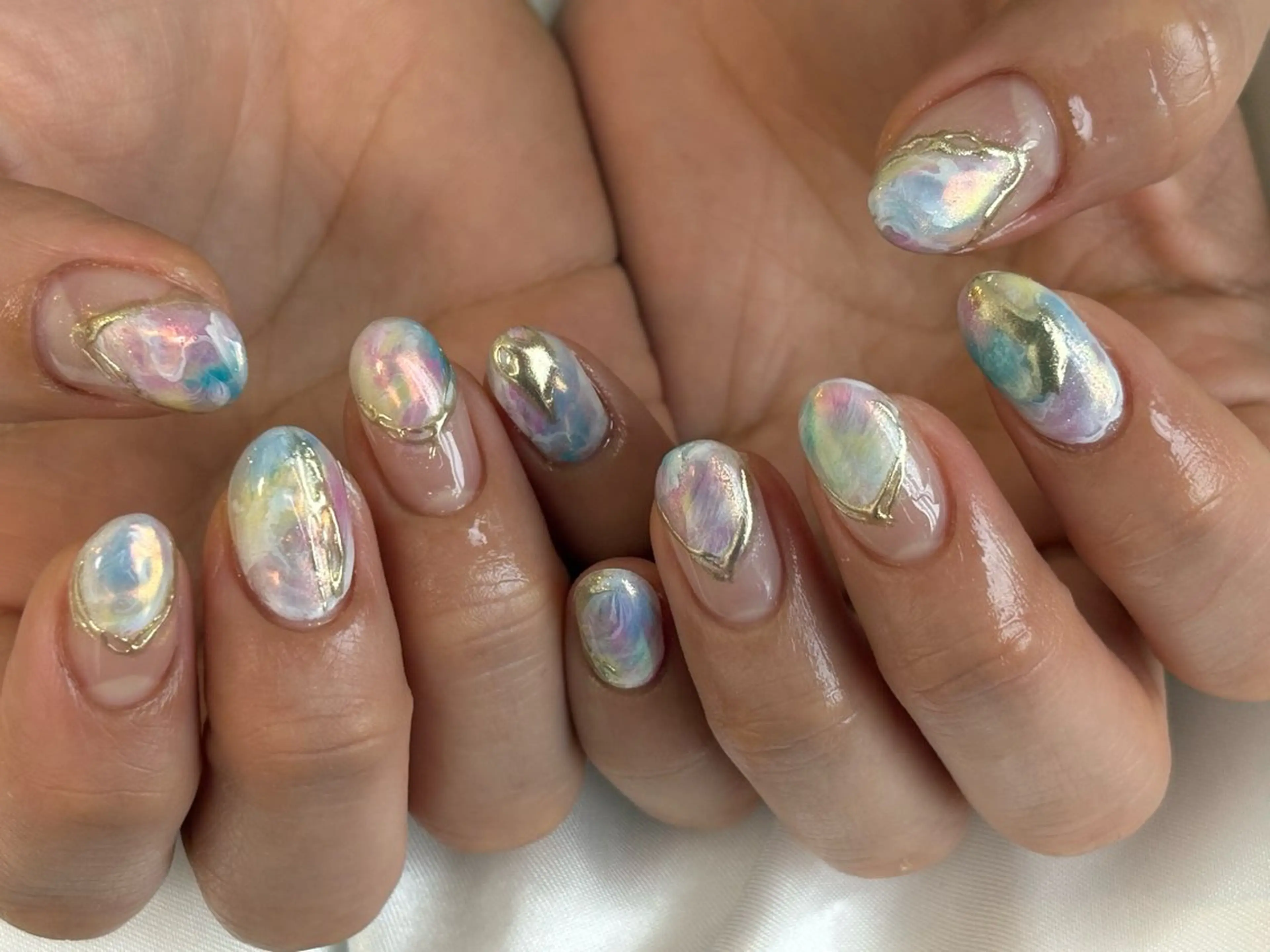 ネイル ニュアンスネイル パステルネイル nail ayacaのネイルデザイン