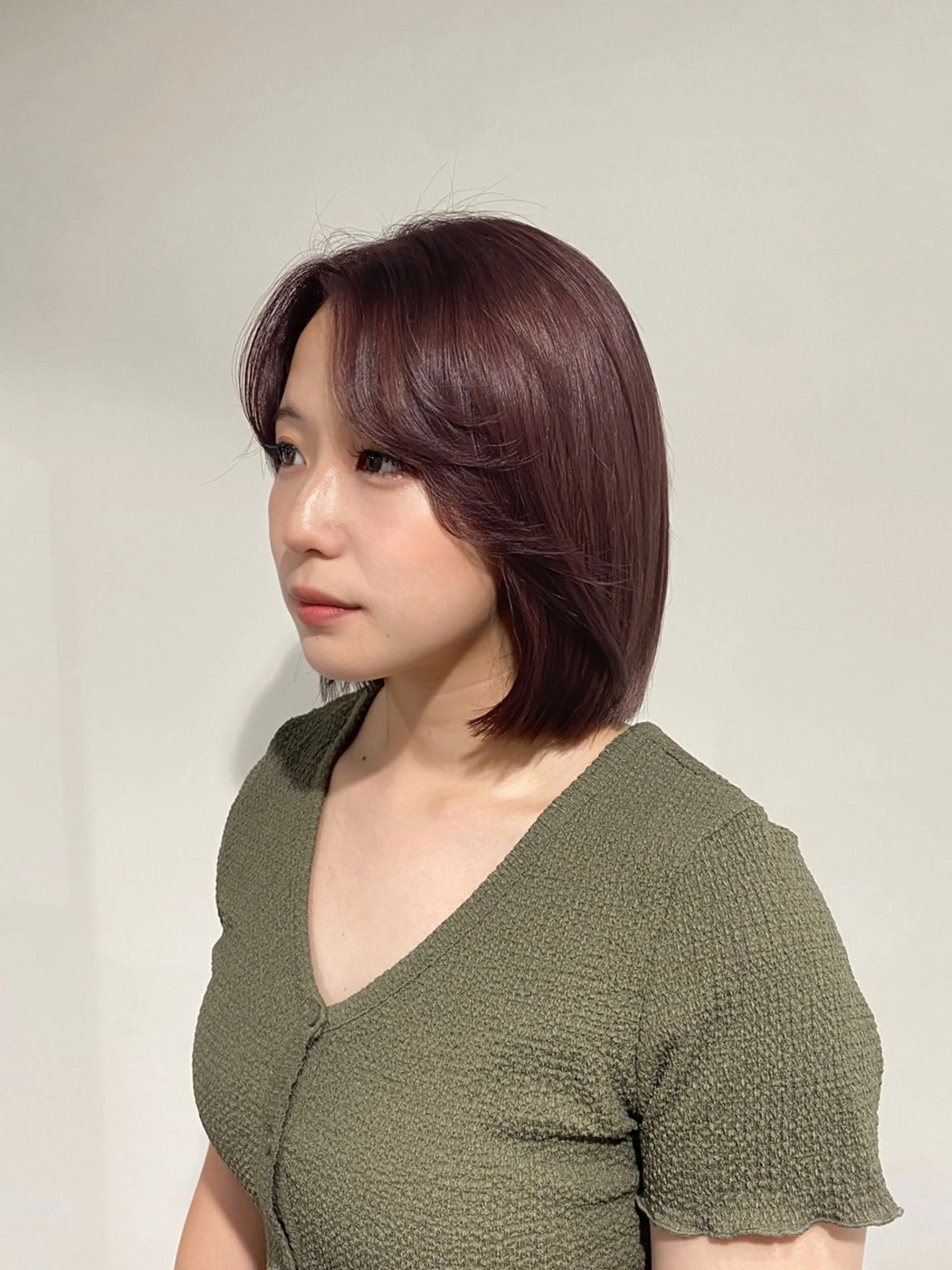 カラー AO所属・RISAKO 艶髪モテヘア🎀府中のヘアスタイル