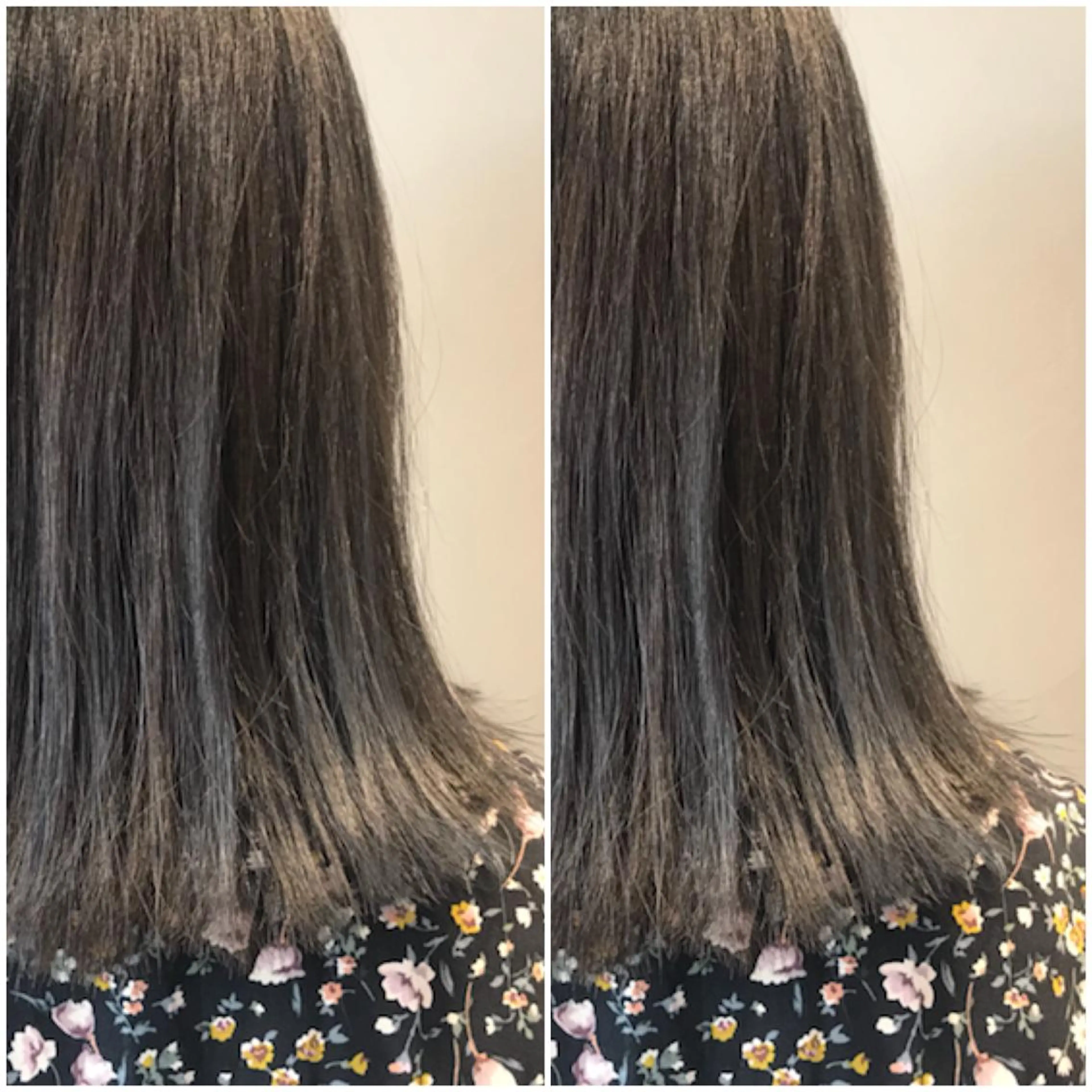 ミディアム カラー グレージュ カット ヘアカラー オリーブ透明感カラー 表参道/MIKUのヘアスタイル