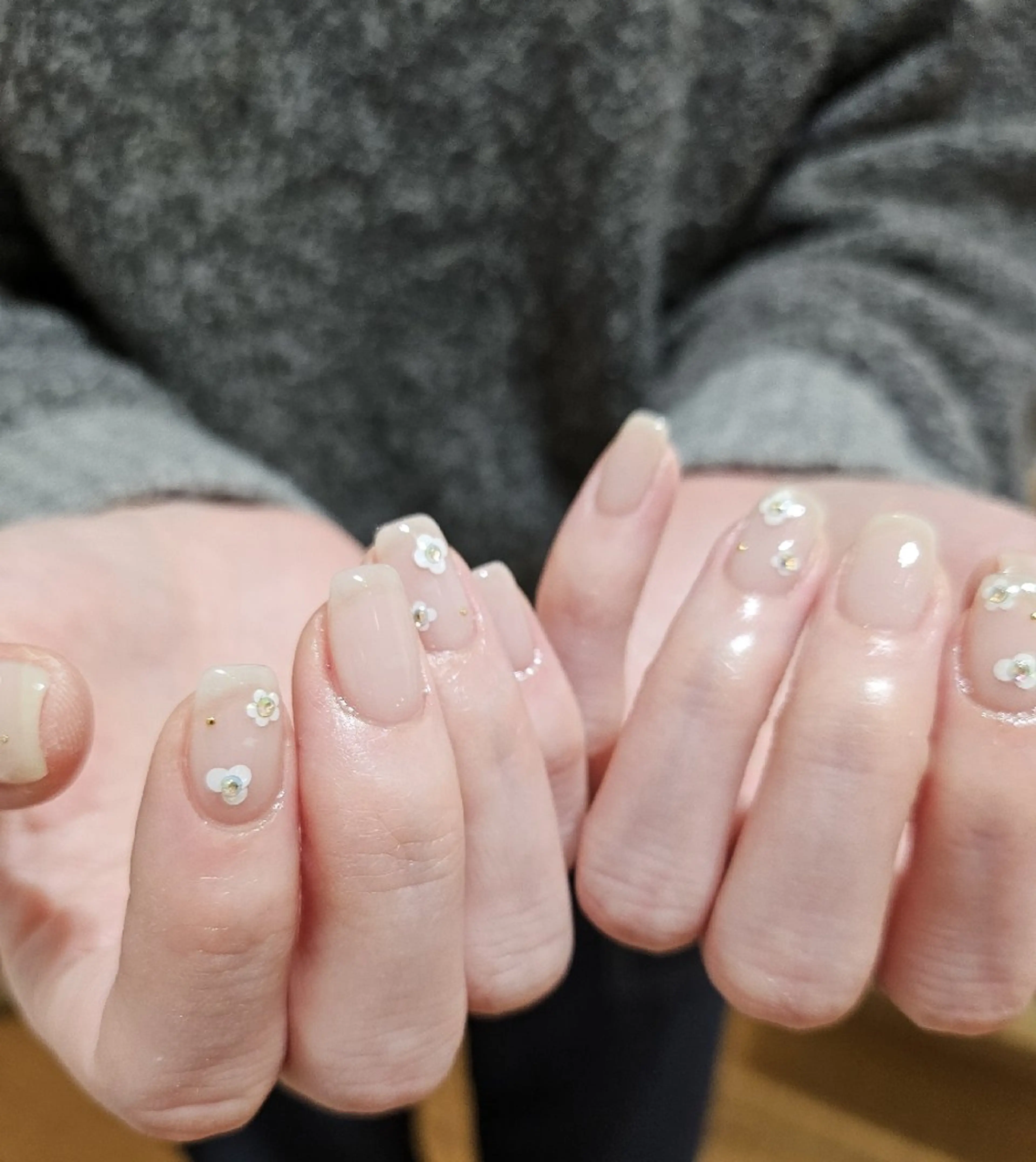 ネイル ジェルネイル パラジェル シンプルネイル ハンドネイル puku nail 🌼kazu🌼のネイルデザイン