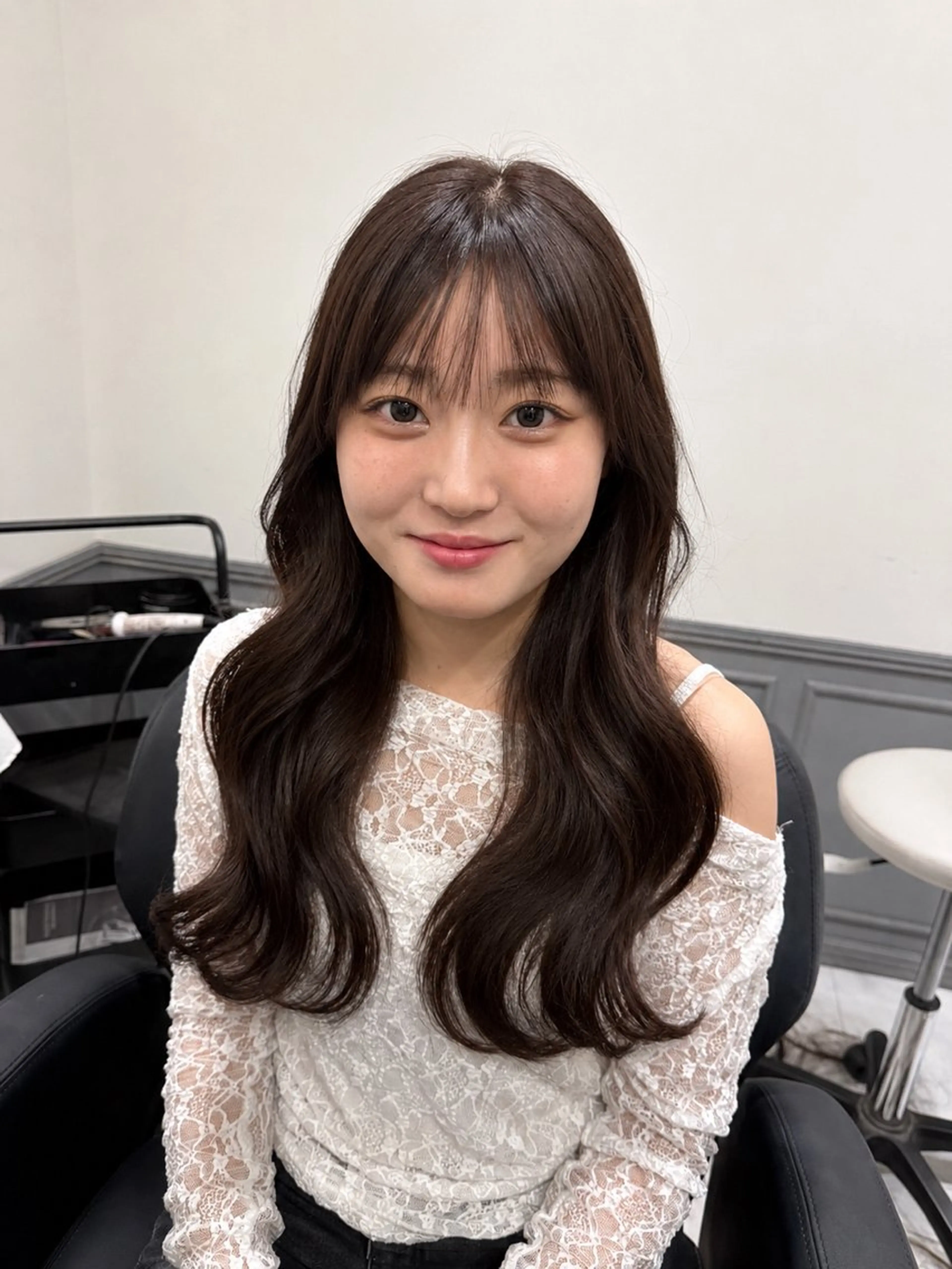 ロング カラー カット ヘアカラー トリートメント 髪質改善 艶髪矯正 エクステ かいり✂️のヘアスタイル