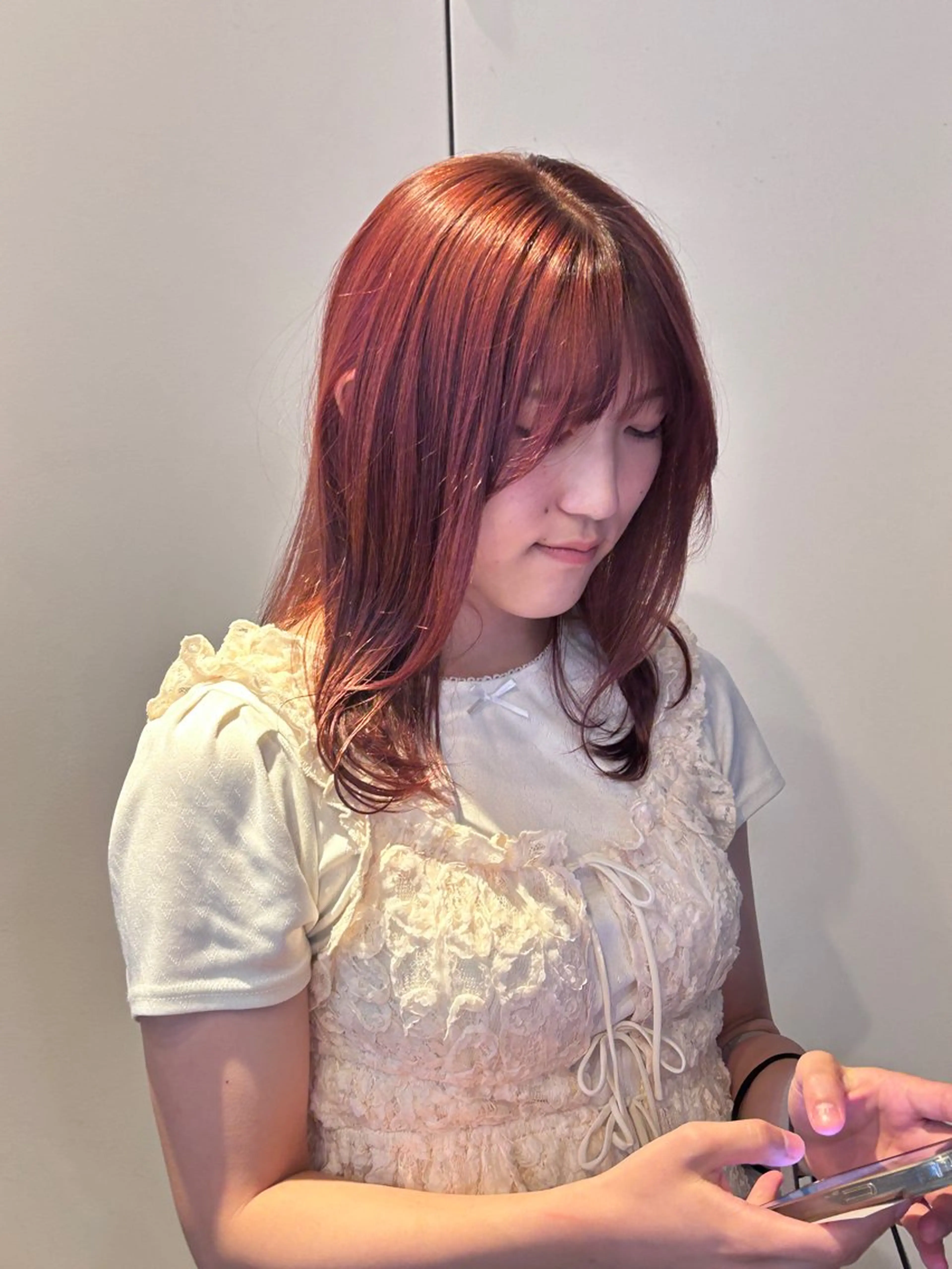 ロング カラー ナチュラル大人っぽい スタイル　MAORIのヘアスタイル