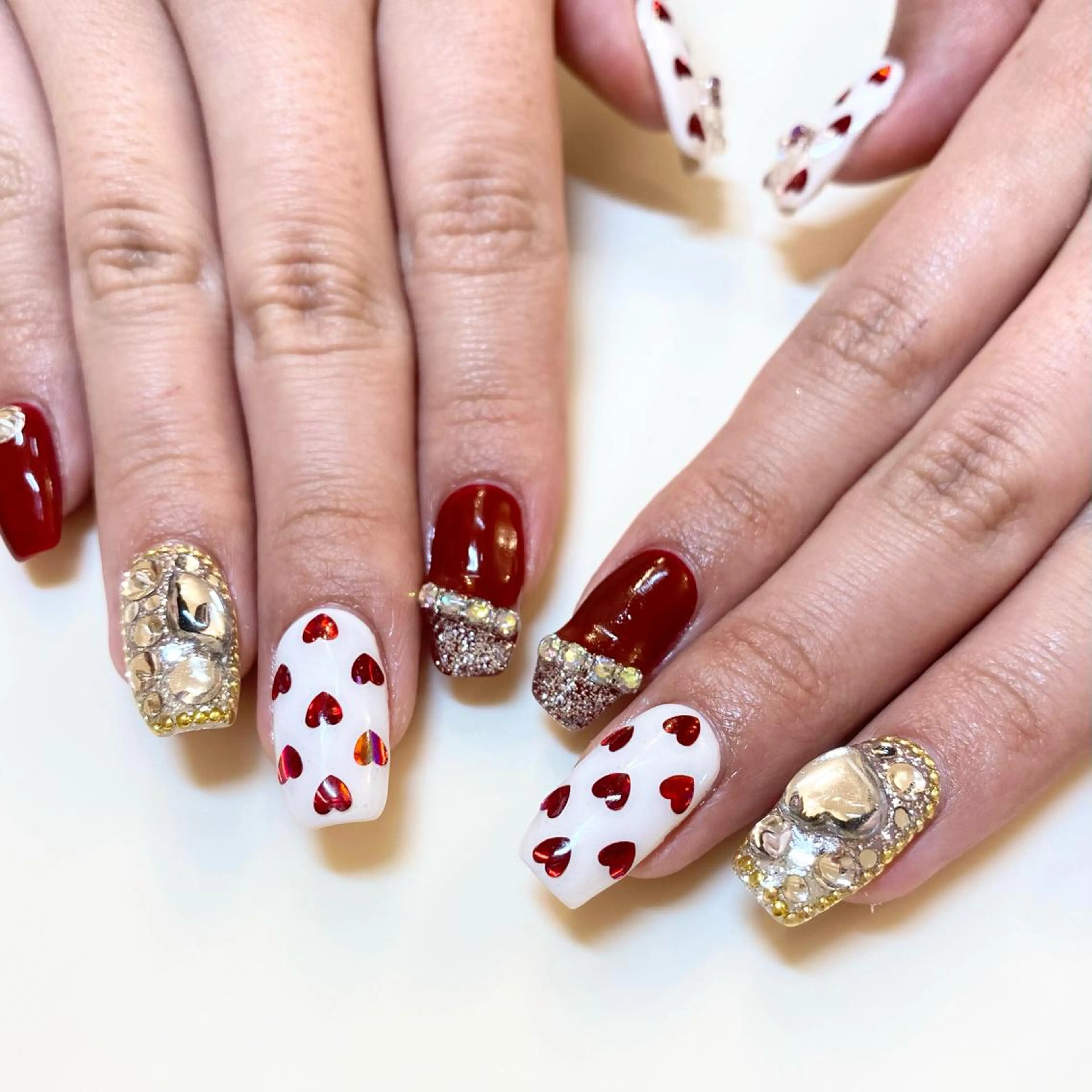 ネイル ハンドネイル 藤原 みゆのネイルデザイン