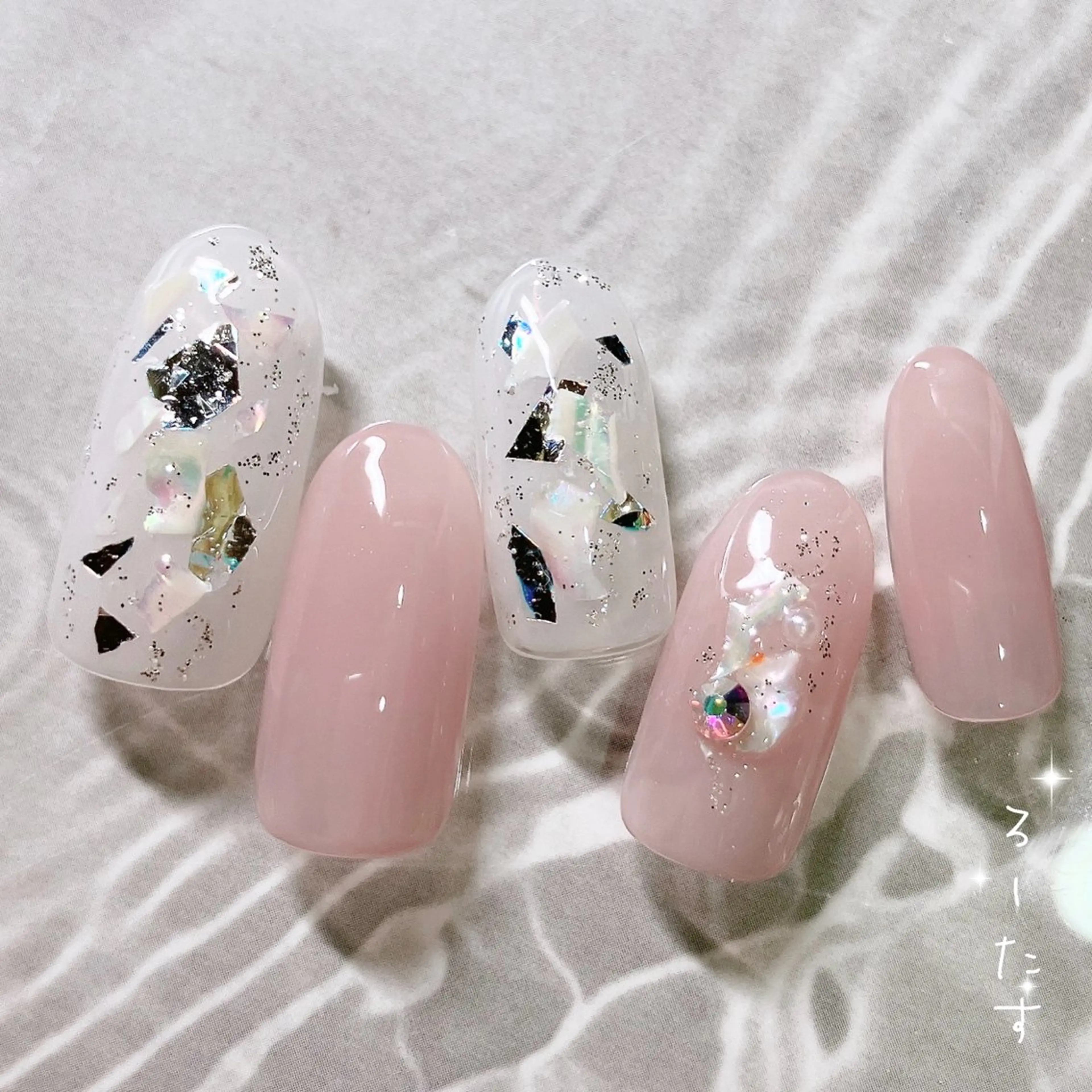 ネイル ハンドネイル マオジェル導入サロン ♡ろーたすのネイルデザイン