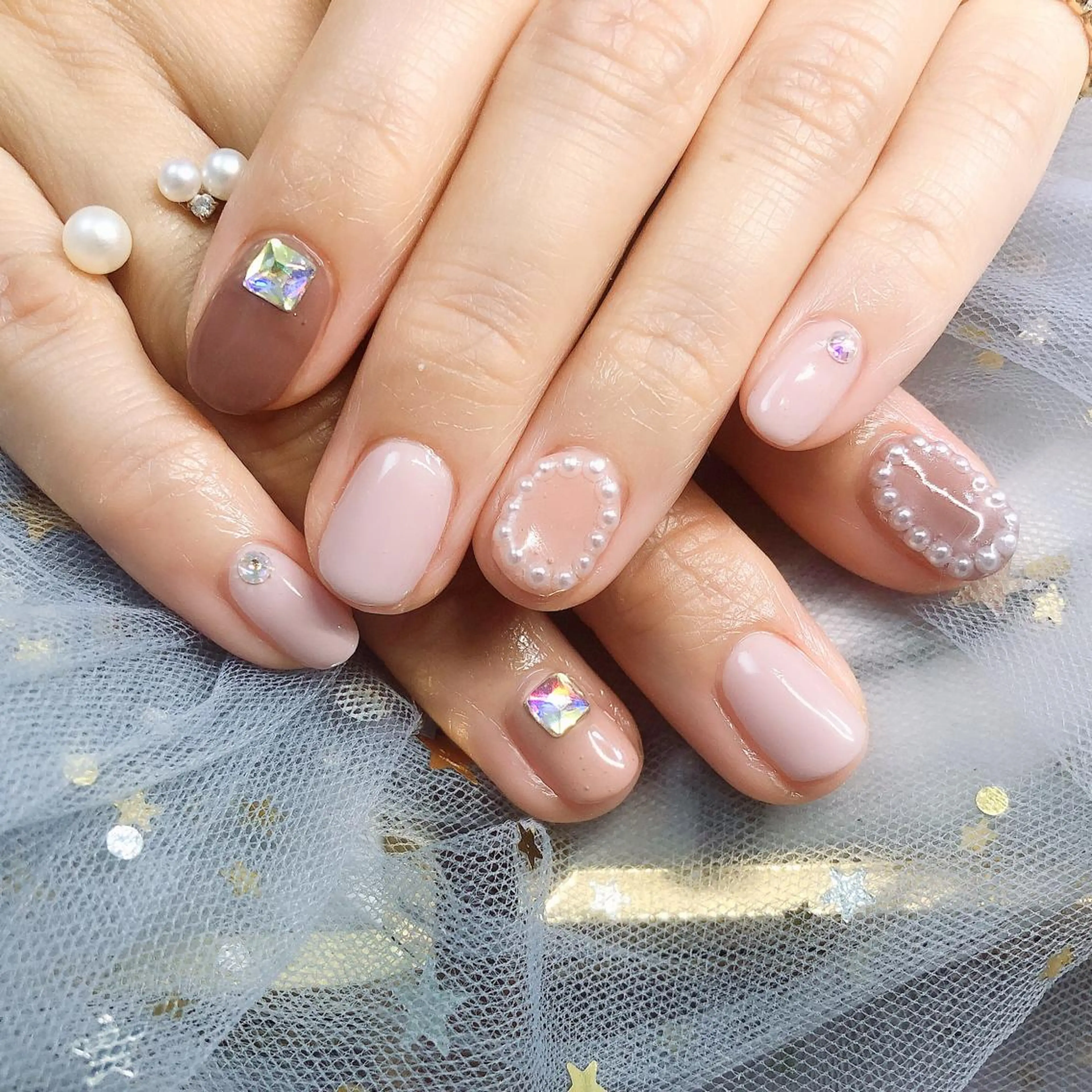 ネイル ネイルサロンエクラ 🫧Shizukaのネイルデザイン