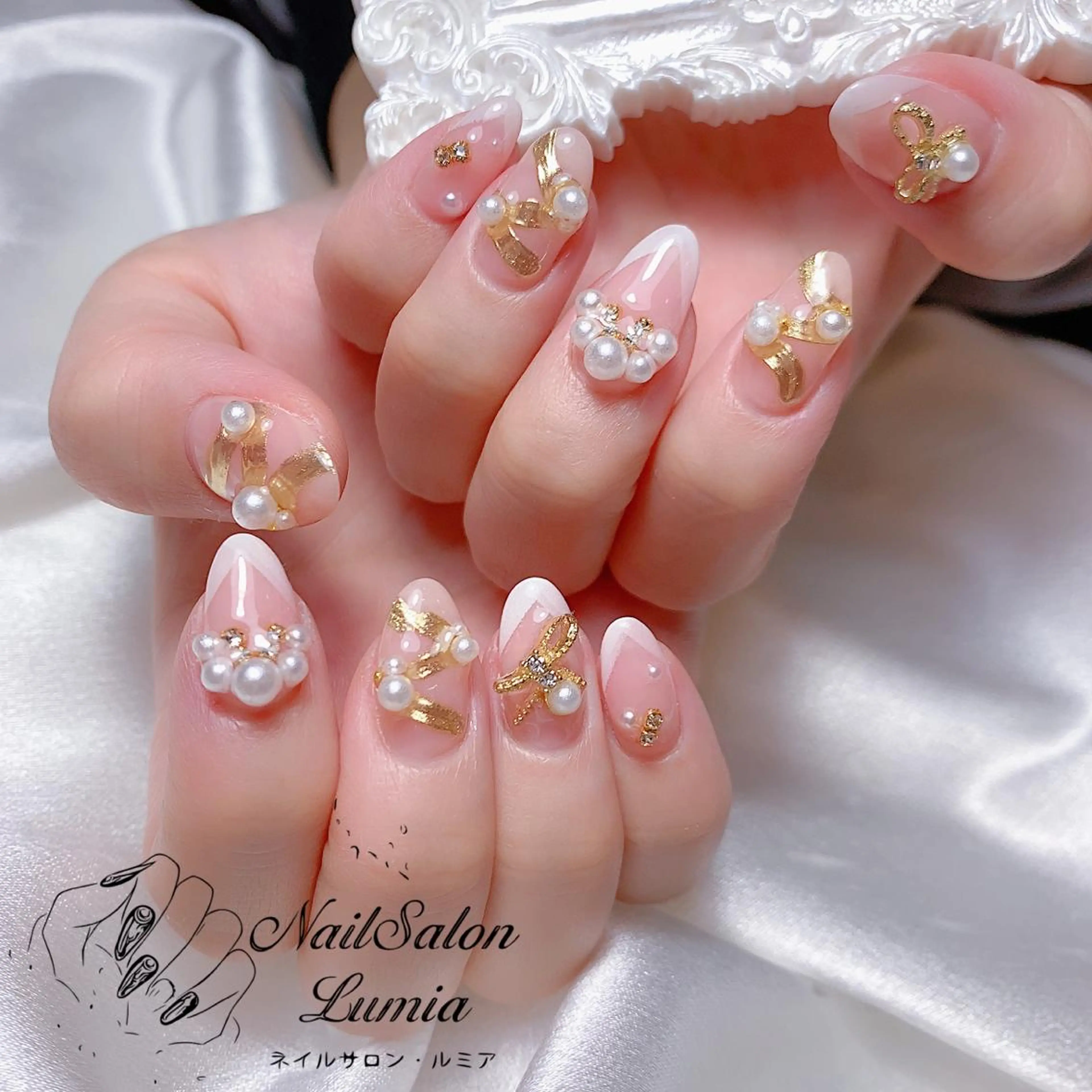 ネイル ハンドネイル ネイルサロン ルミア Lumia 店長のネイルデザイン