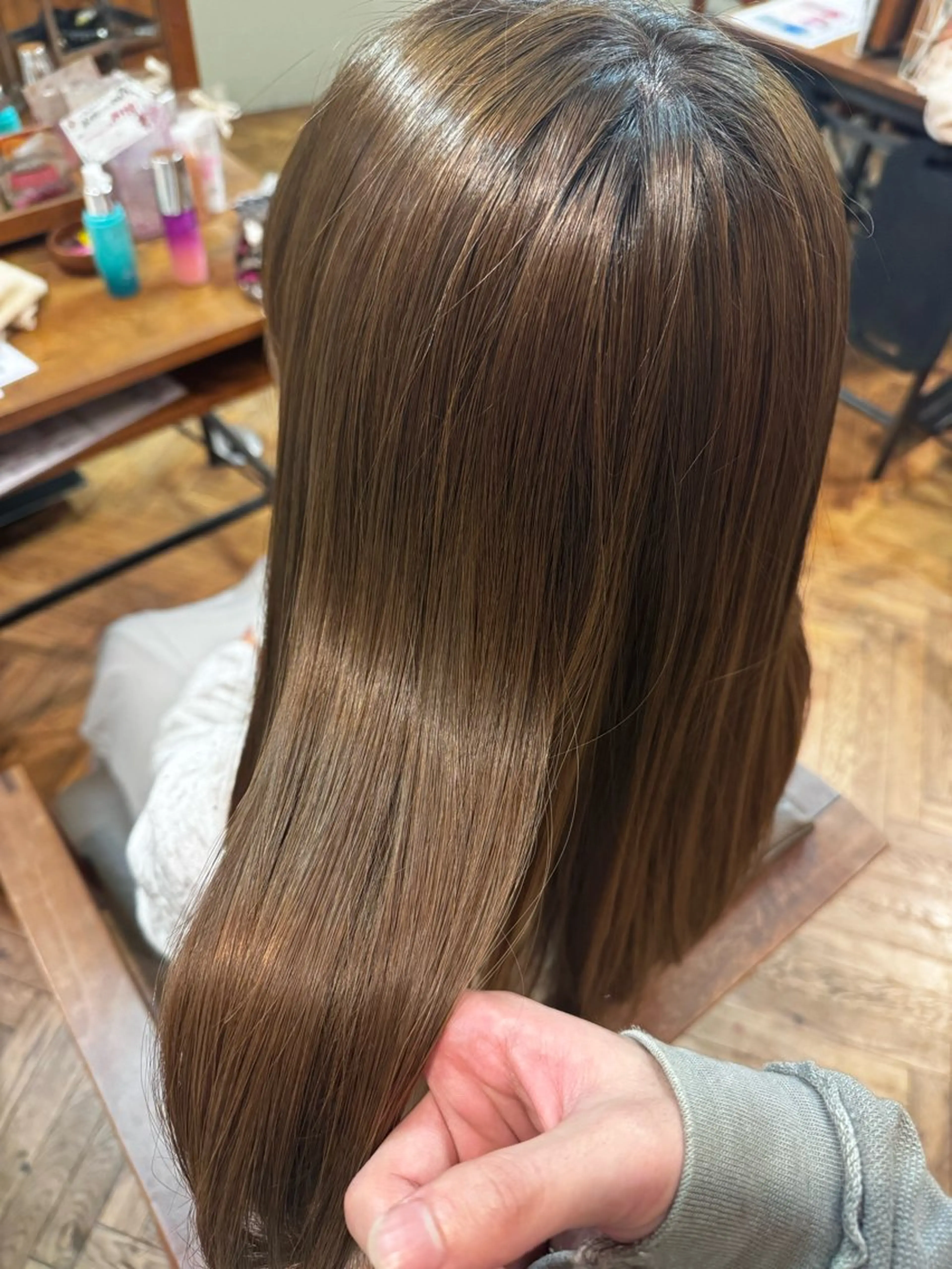 カラー ブラウンカラー ナチュラルブラウン ヘアカラー 【カラーモデル募集】 大谷海隼のヘアスタイル