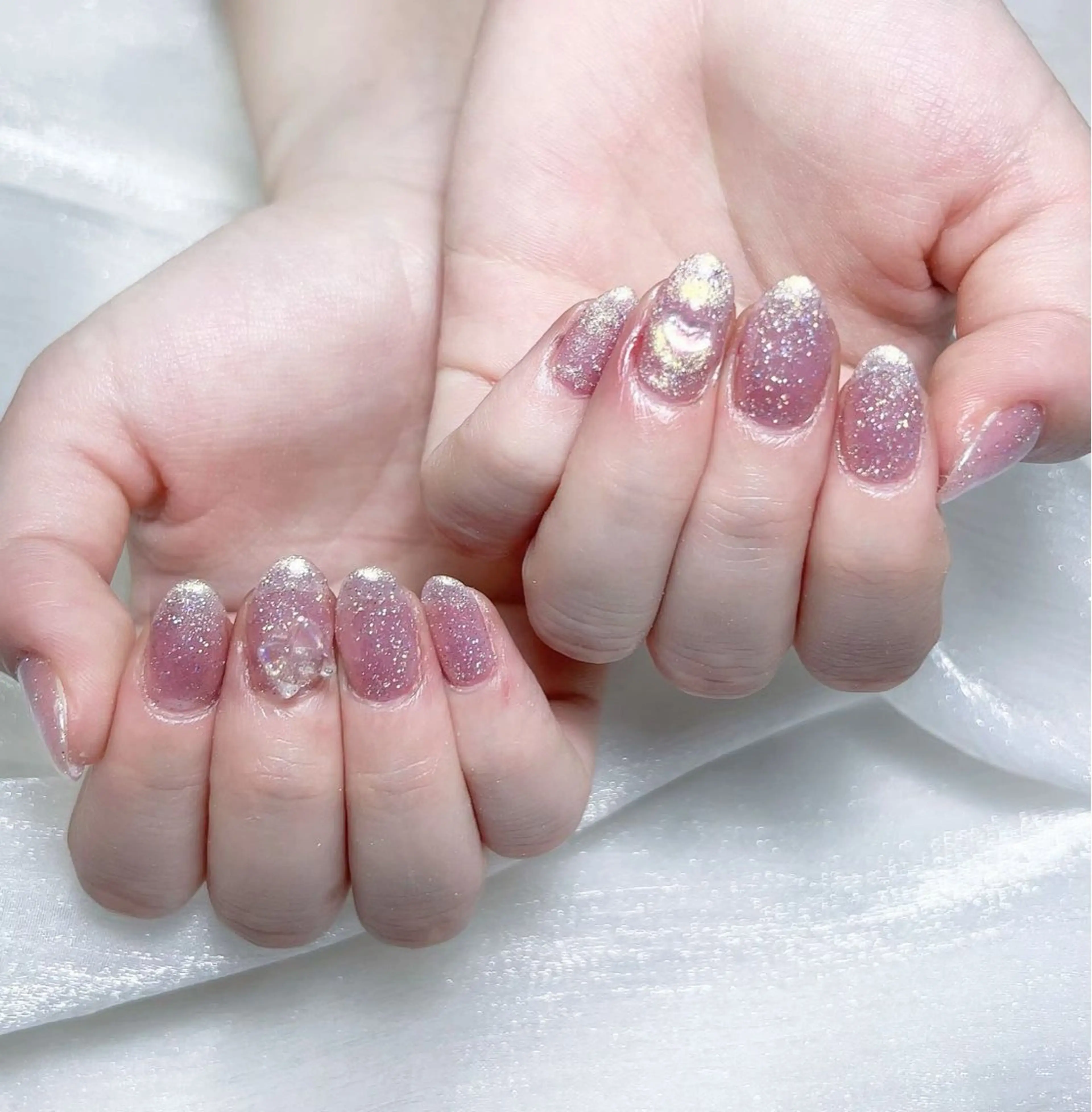 メンズ ネイル ワンカラーネイル Nail salon 木にいるのネイルデザイン