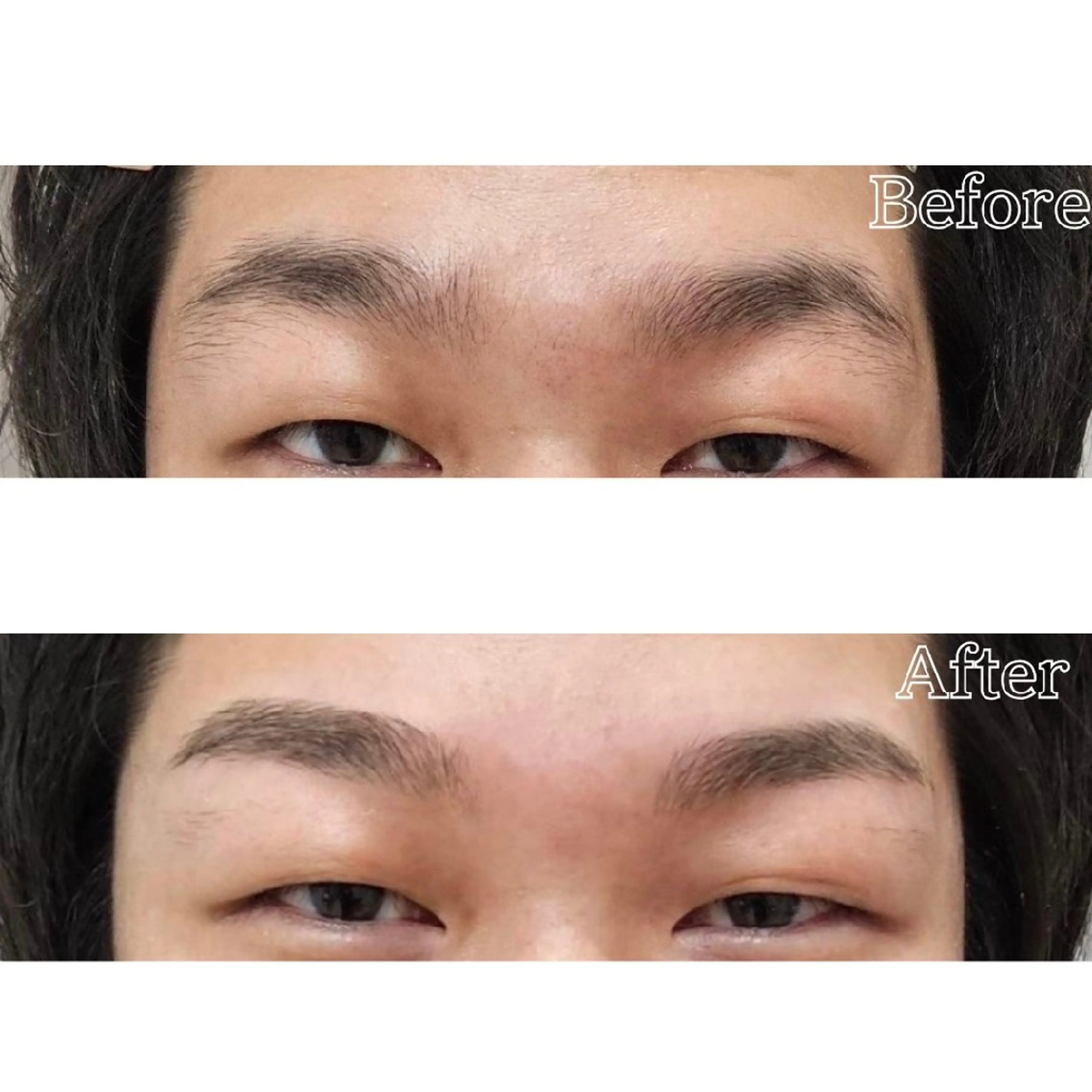 メンズ アイブロウ メンズアイブロウ 眉毛ワックス脱毛 ワックス脱毛 WALNUT くるみの眉毛・アイブロウイメージ