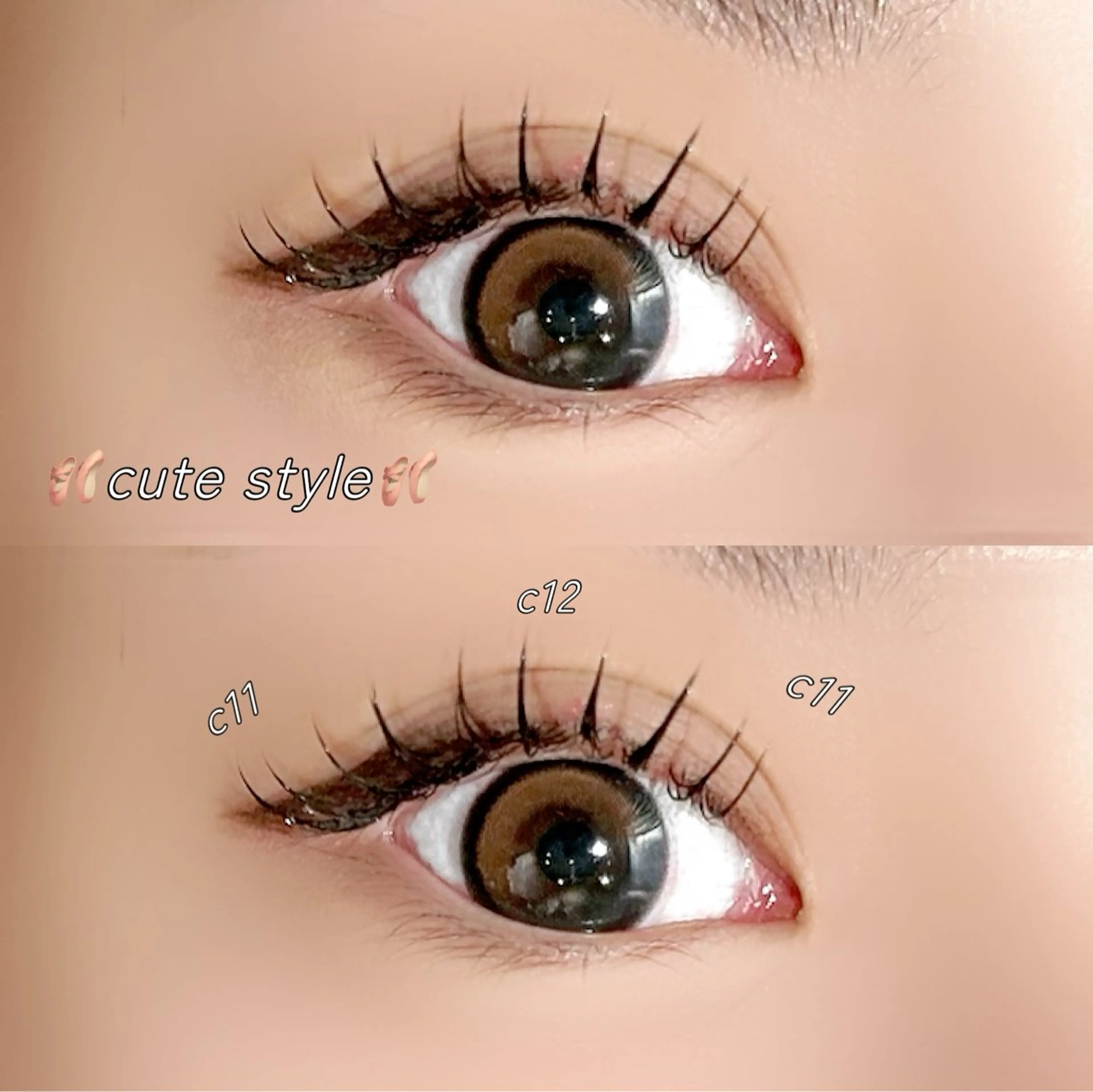 マツエク・マツパ マツエク 🩰みくう/束感 マツエク/マツパ🩰のマツエク・マツパデザイン