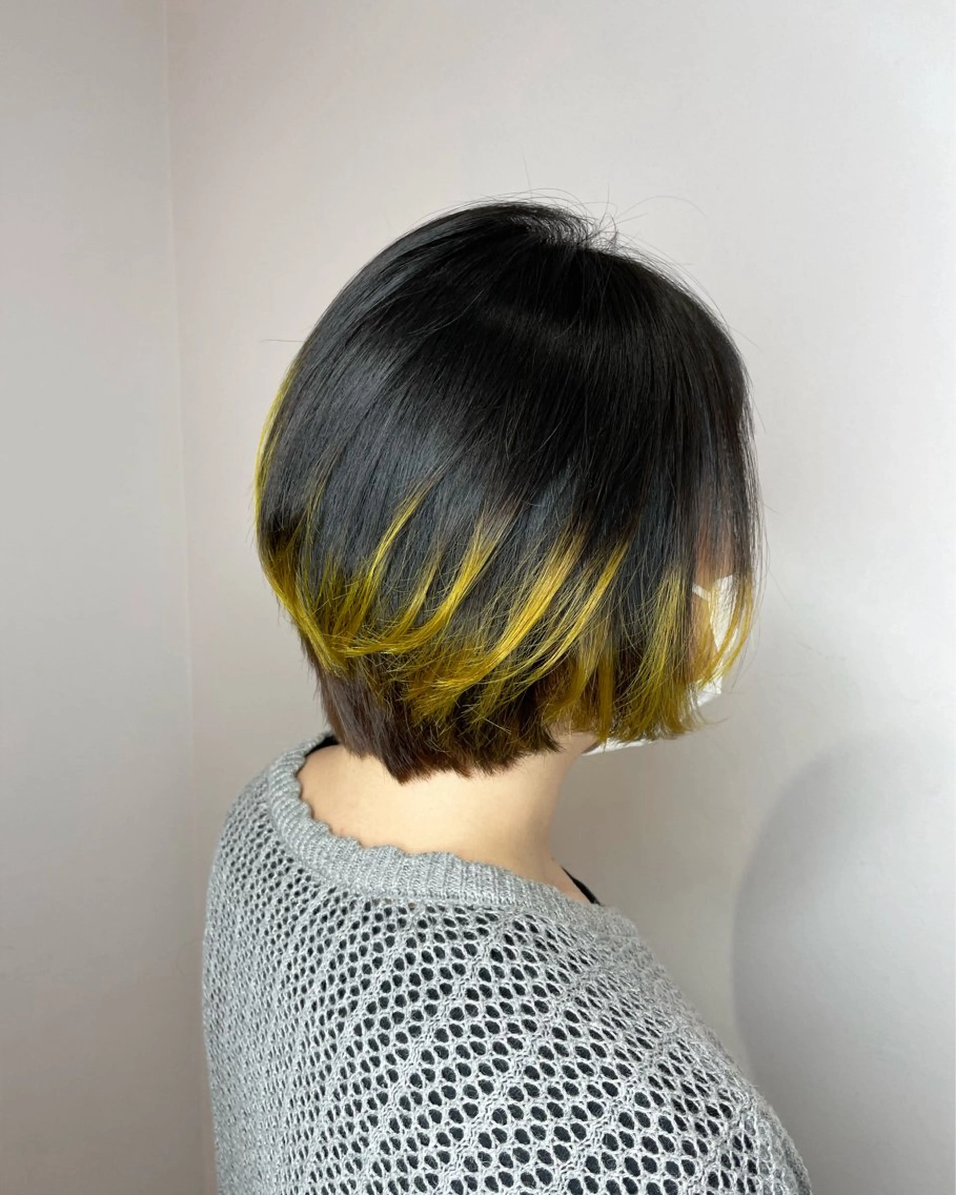 ショート カラー ブリーチ LIP 大阪本店 エクステ 堀谷和孝のヘアスタイル