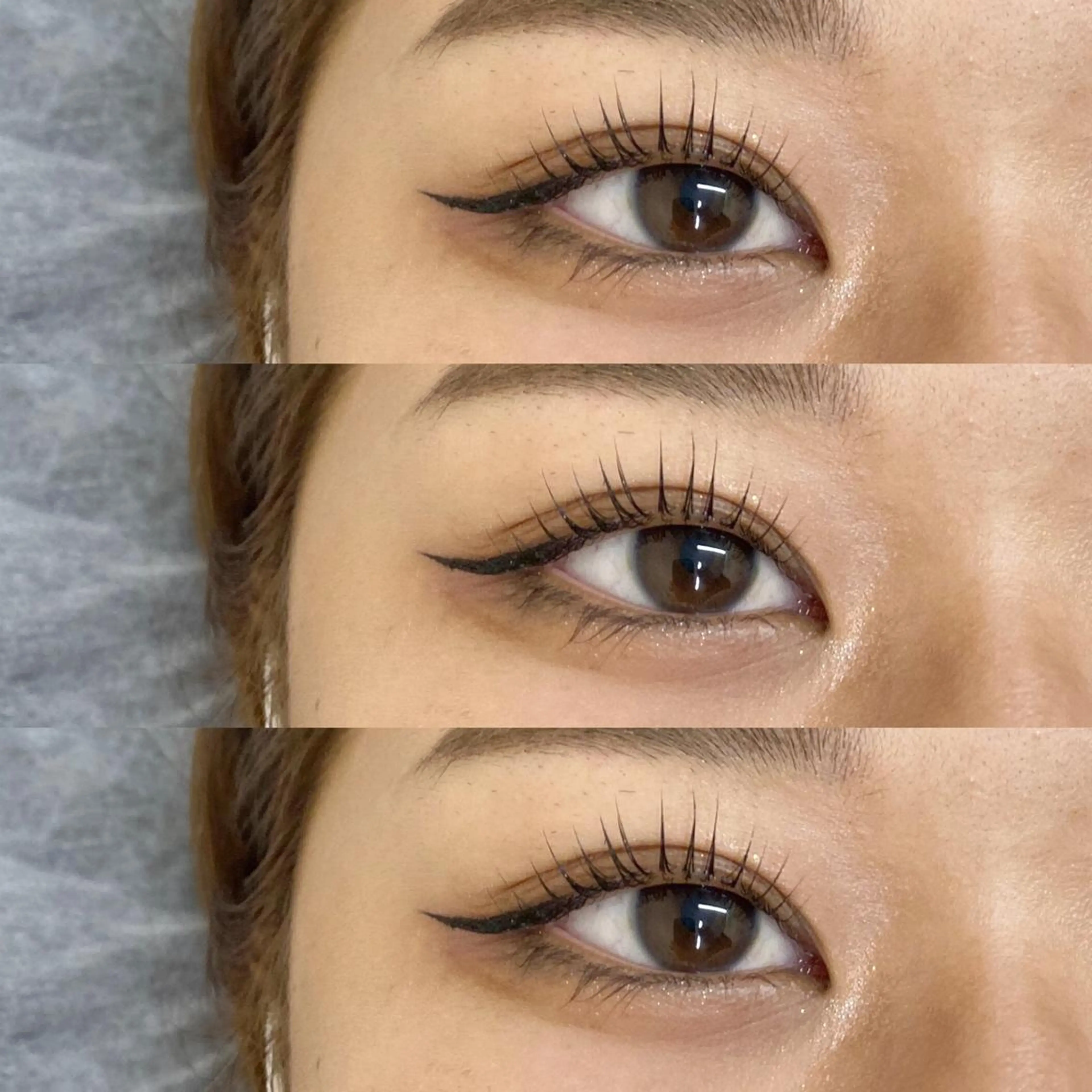 マツエク・マツパ 一重×まつ毛パーマ BAMBI 🖤KAWAIのマツエク・マツパデザイン