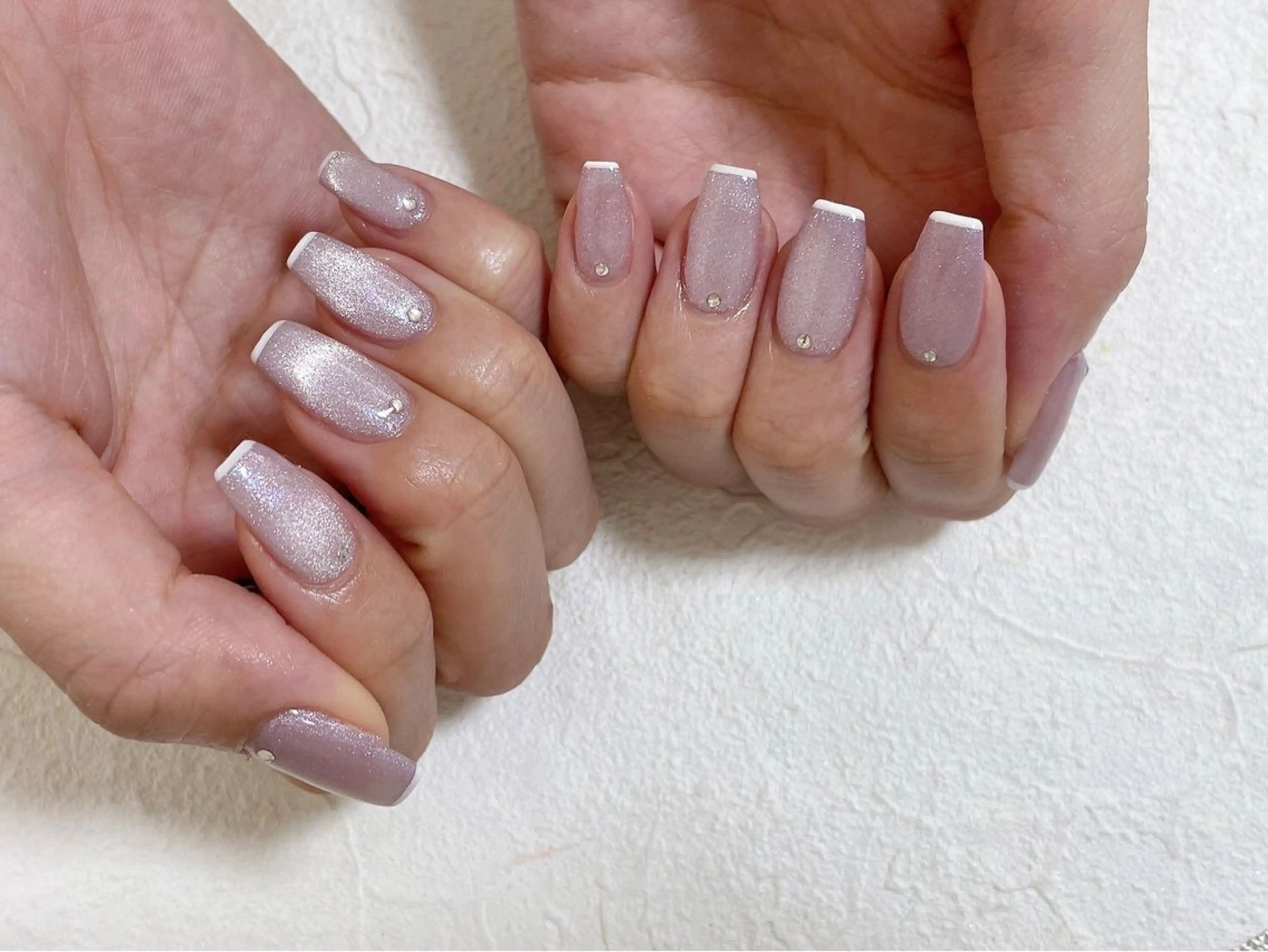 ネイル オーロラネイル フットネイル フレンチネイル ジェルネイル キラキラネイル ハンドネイル kiki nail &brow二子玉川の眉毛・アイブロウイメージ