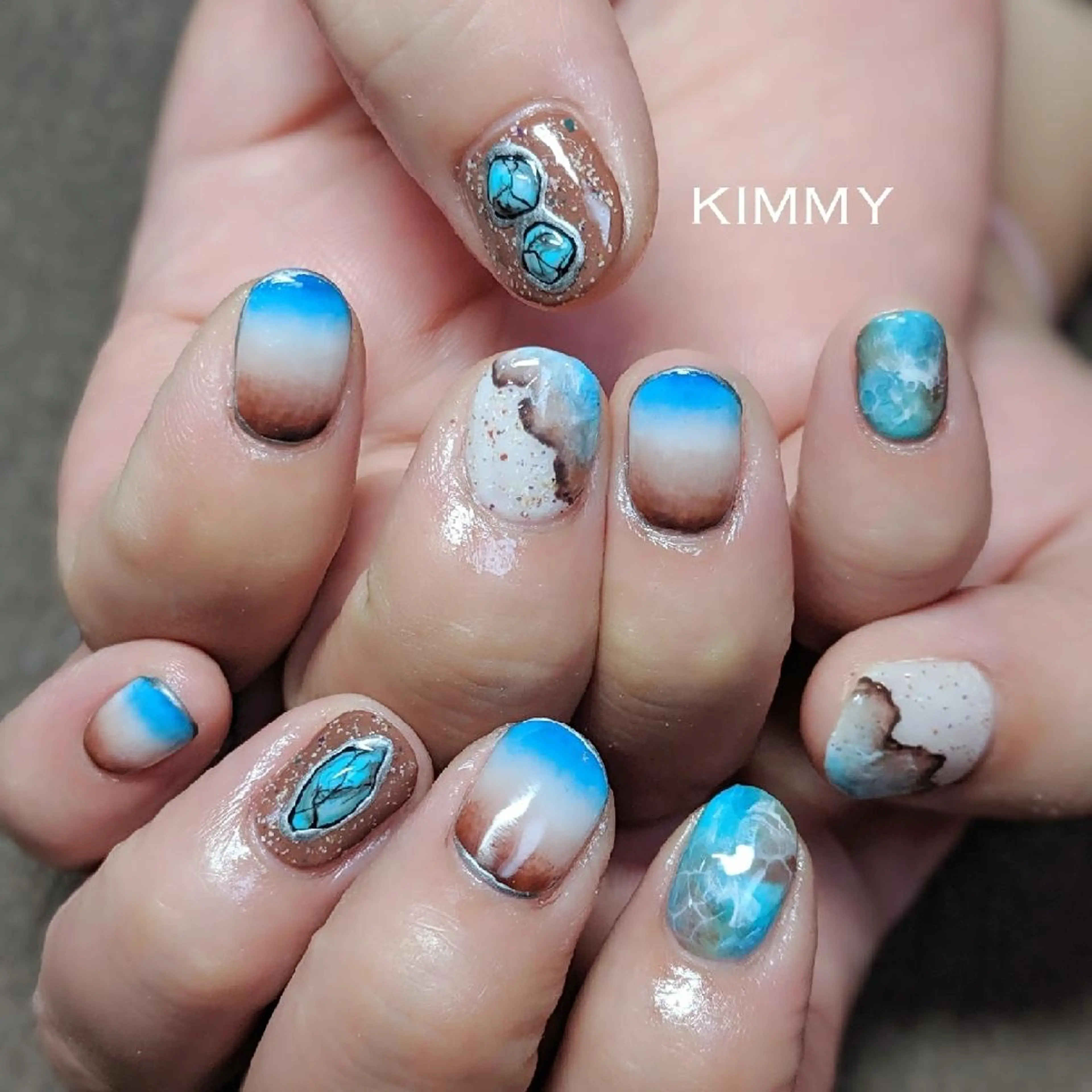 ネイル ハンドネイル kimmy nailsのネイルデザイン