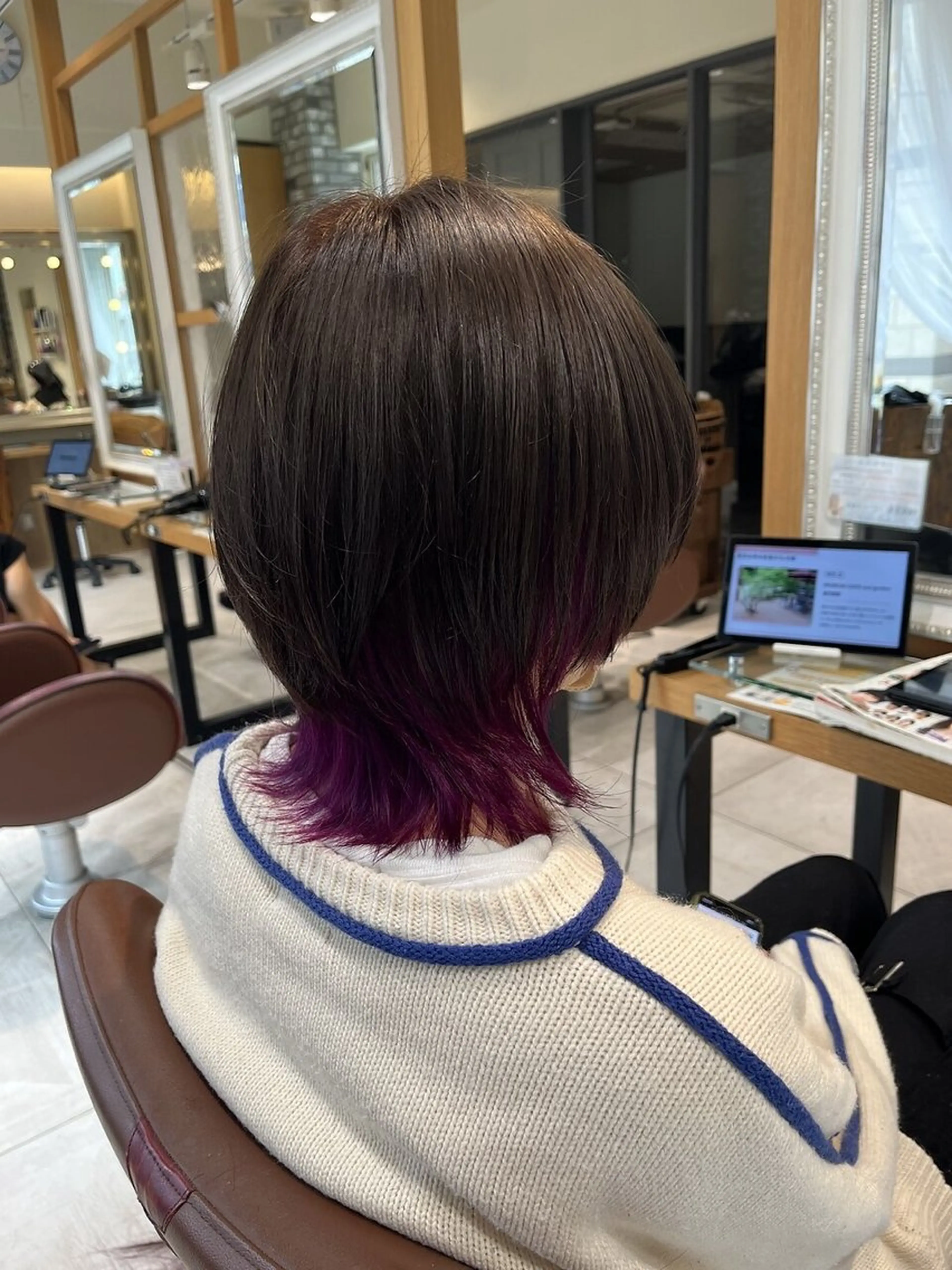 ショート ‎🤍⛓ハイトーン カラー/RYOのヘアスタイル