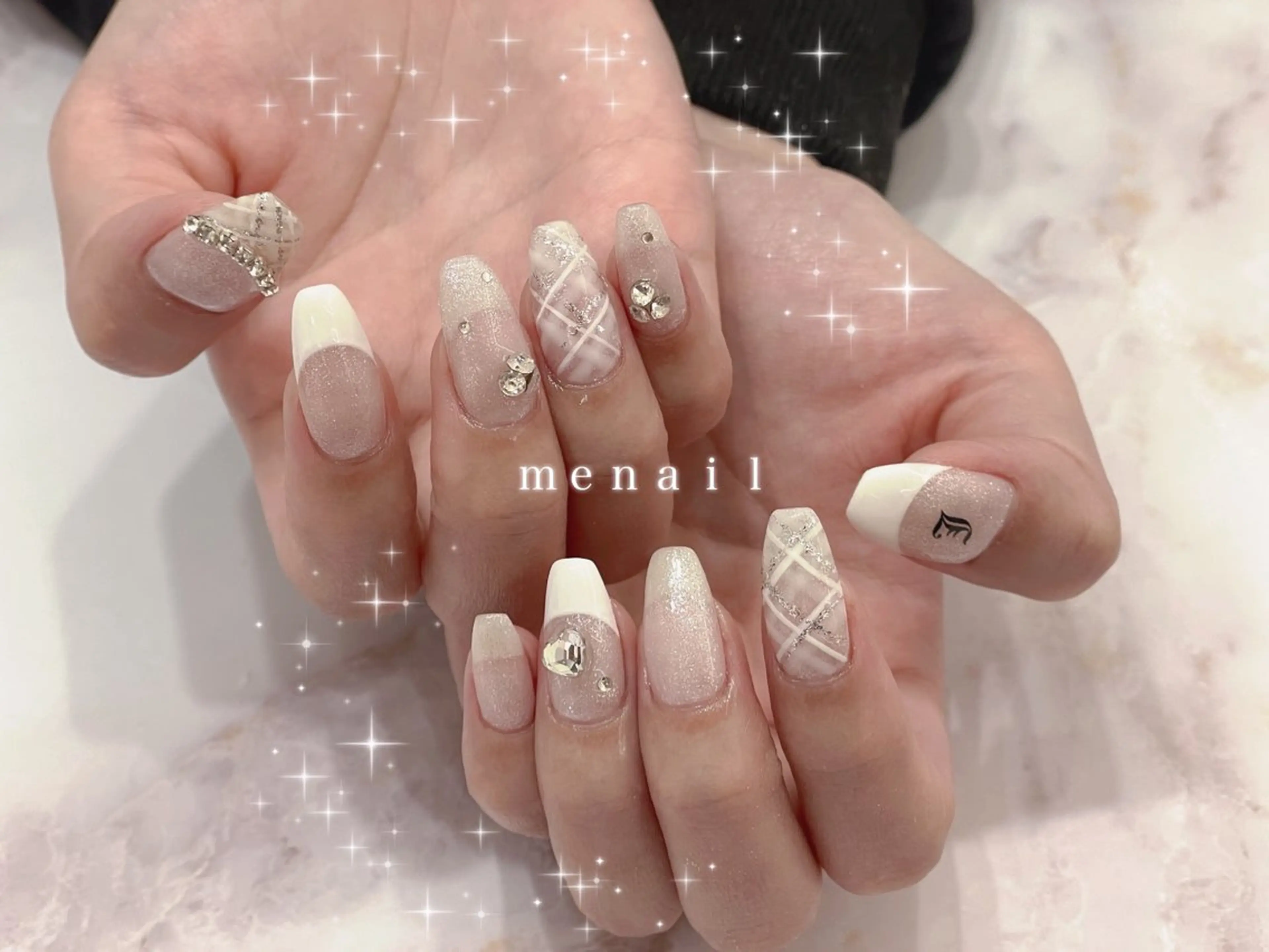 ネイル 持ち込み ＃ ｍｅのネイルデザイン