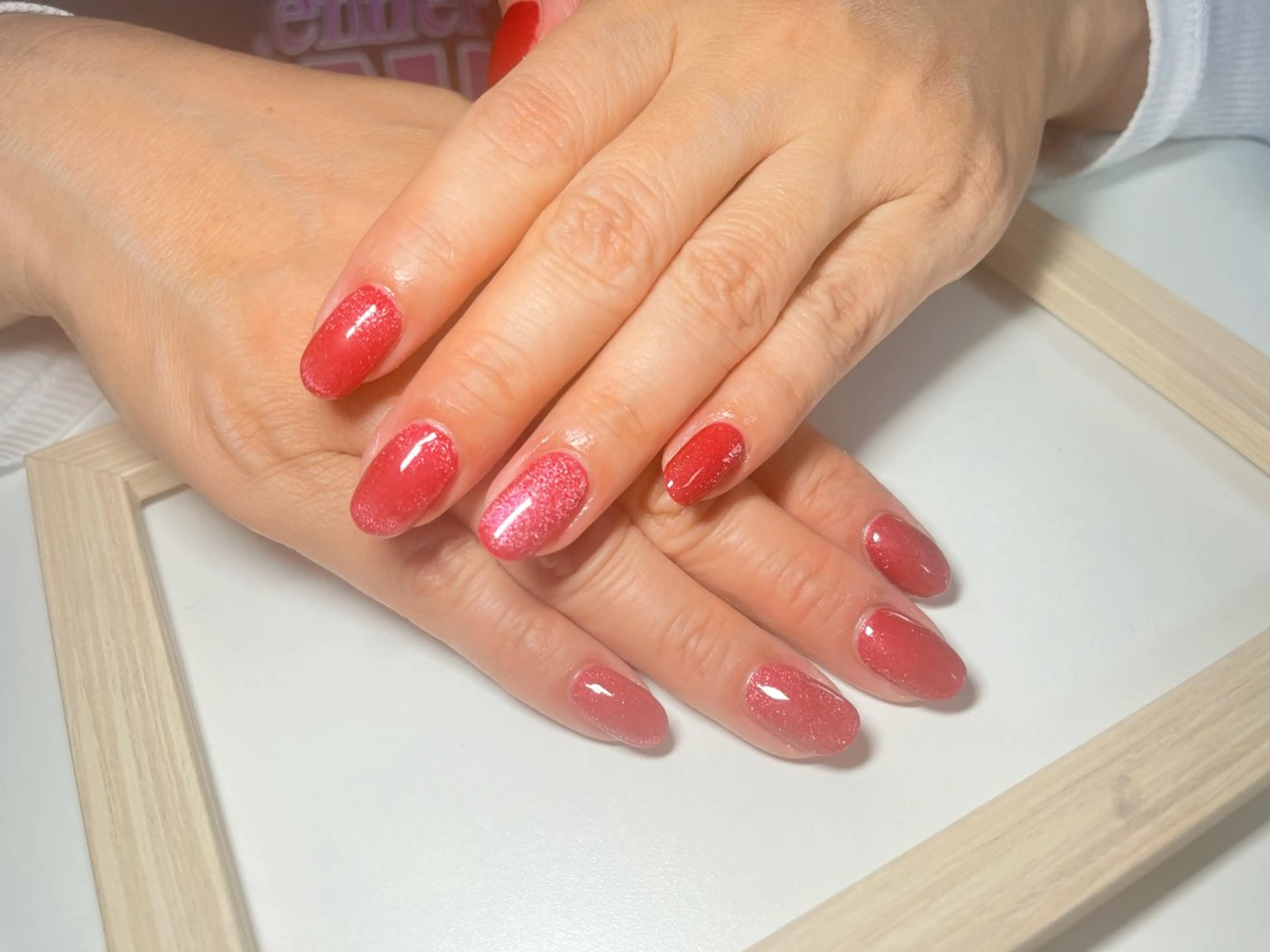 ネイル マグネットネイル ワンカラーネイル Nail salon Caco.のネイルデザイン