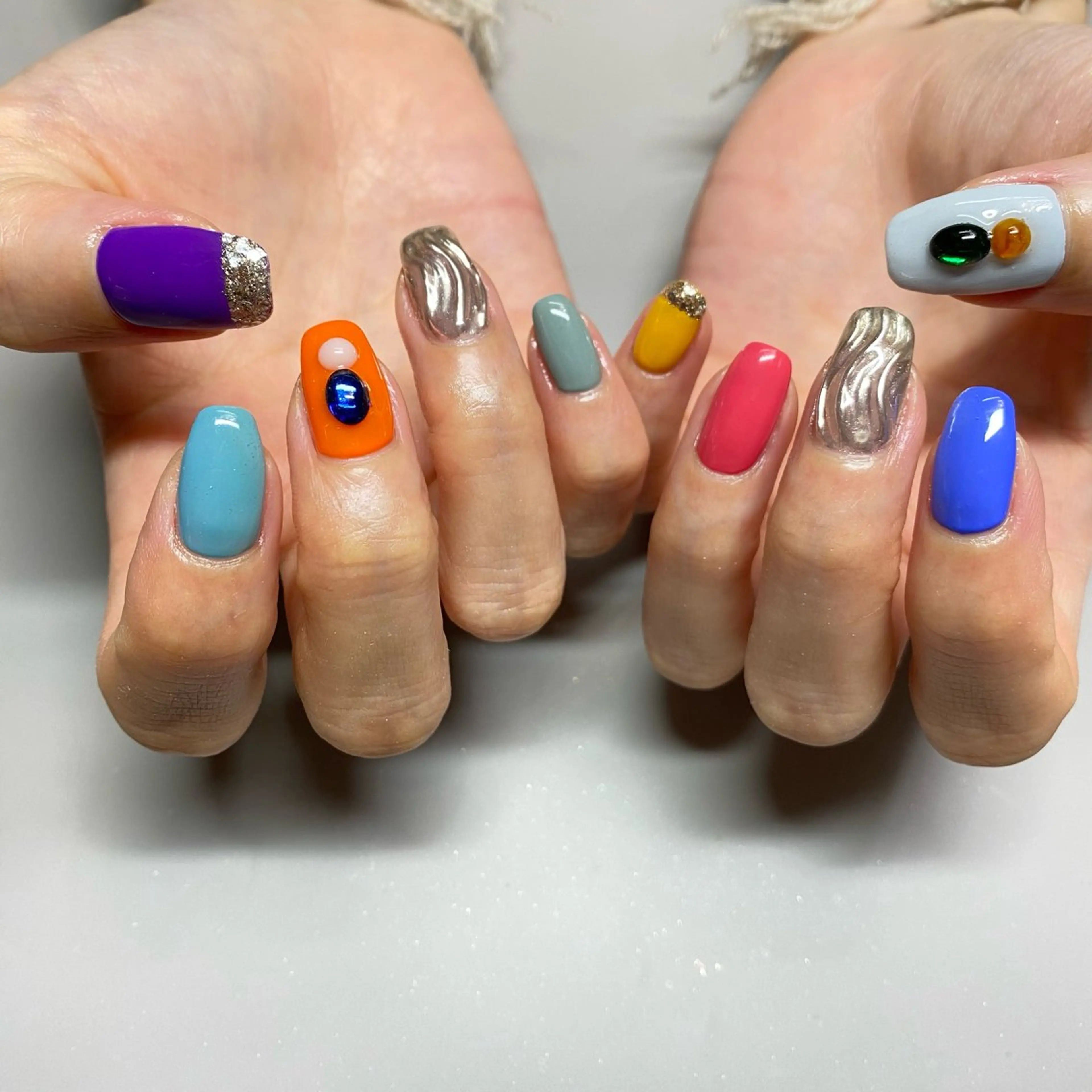 ネイル MiRanda Nail所属・MiRanda 保坂 舞のネイルデザイン