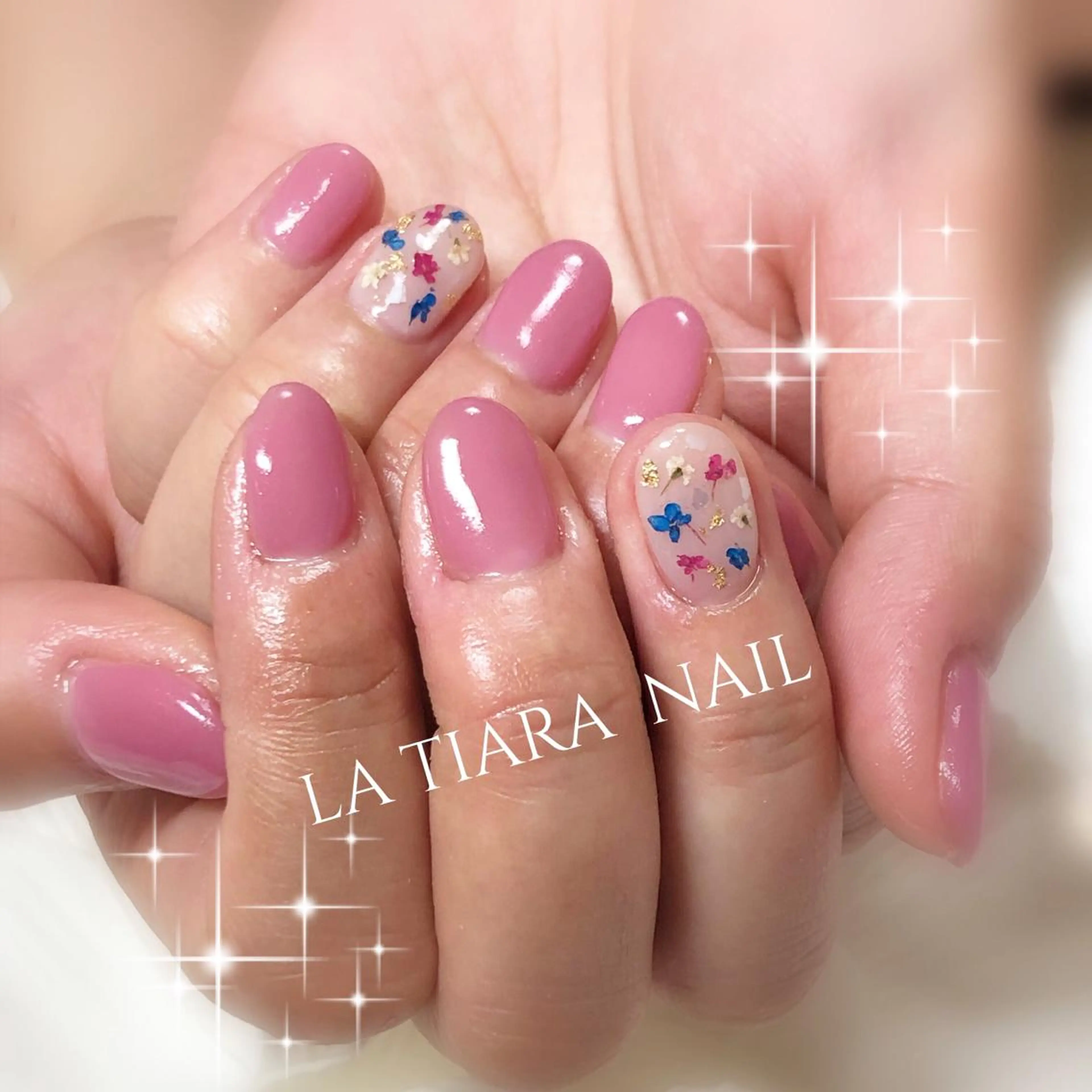 ネイル ハンドネイル Blue bird  nailのネイルデザイン