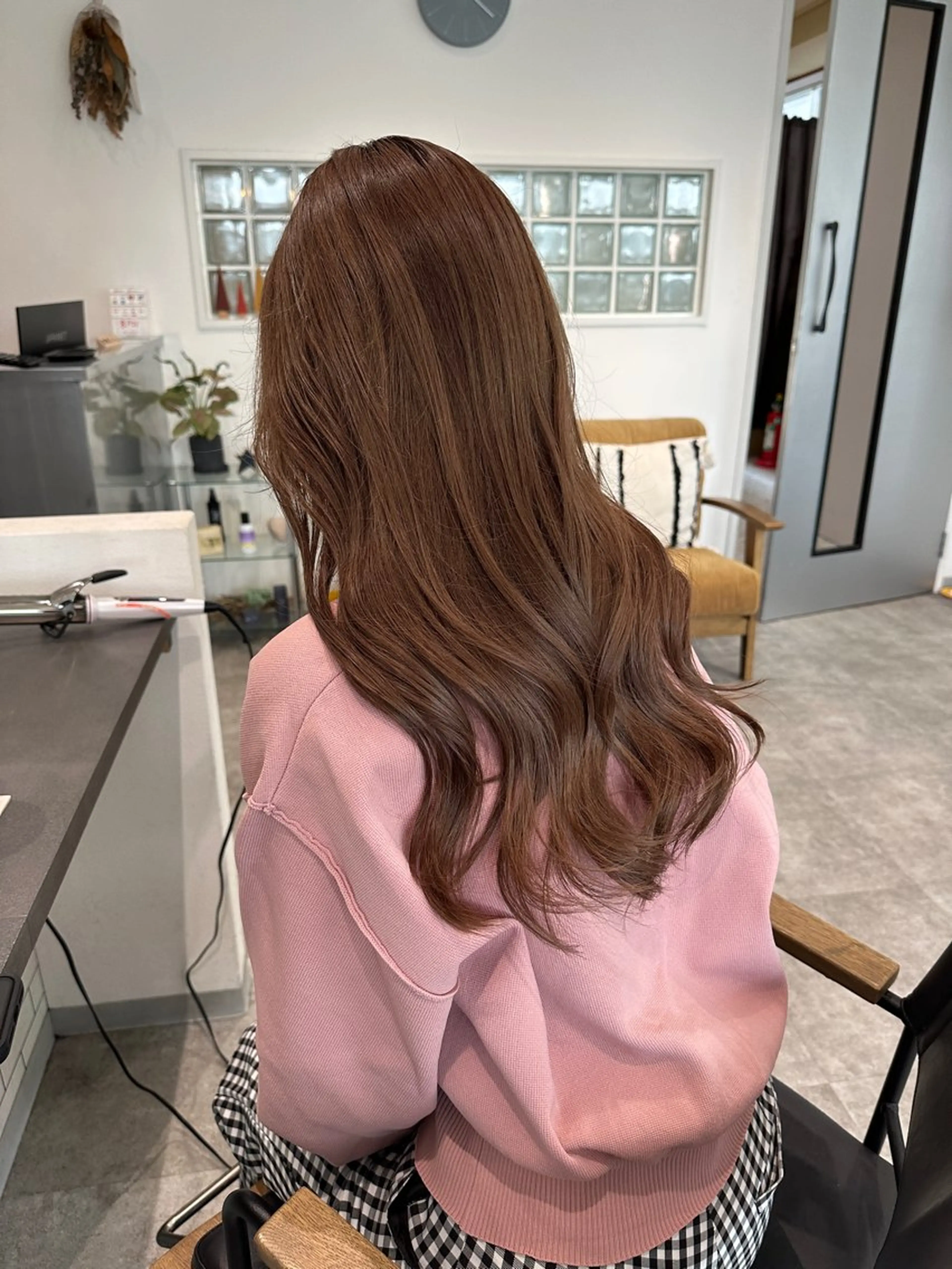 ロング カラー ブリーチ/ベージュ /レイヤー/ひよりのヘアスタイル