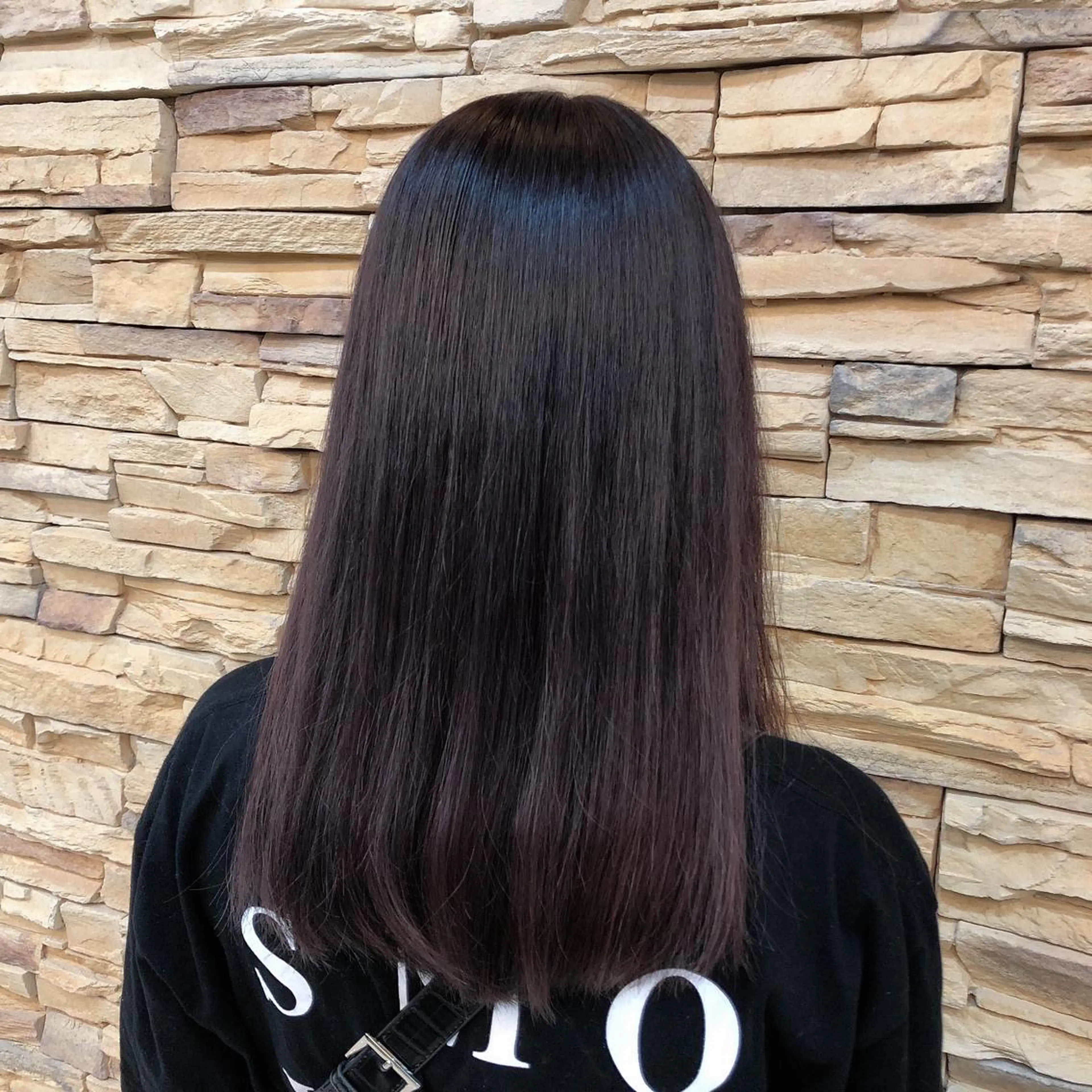 カラー 福岡縮毛矯正✨️ ストレート 向井和輝のヘアスタイル