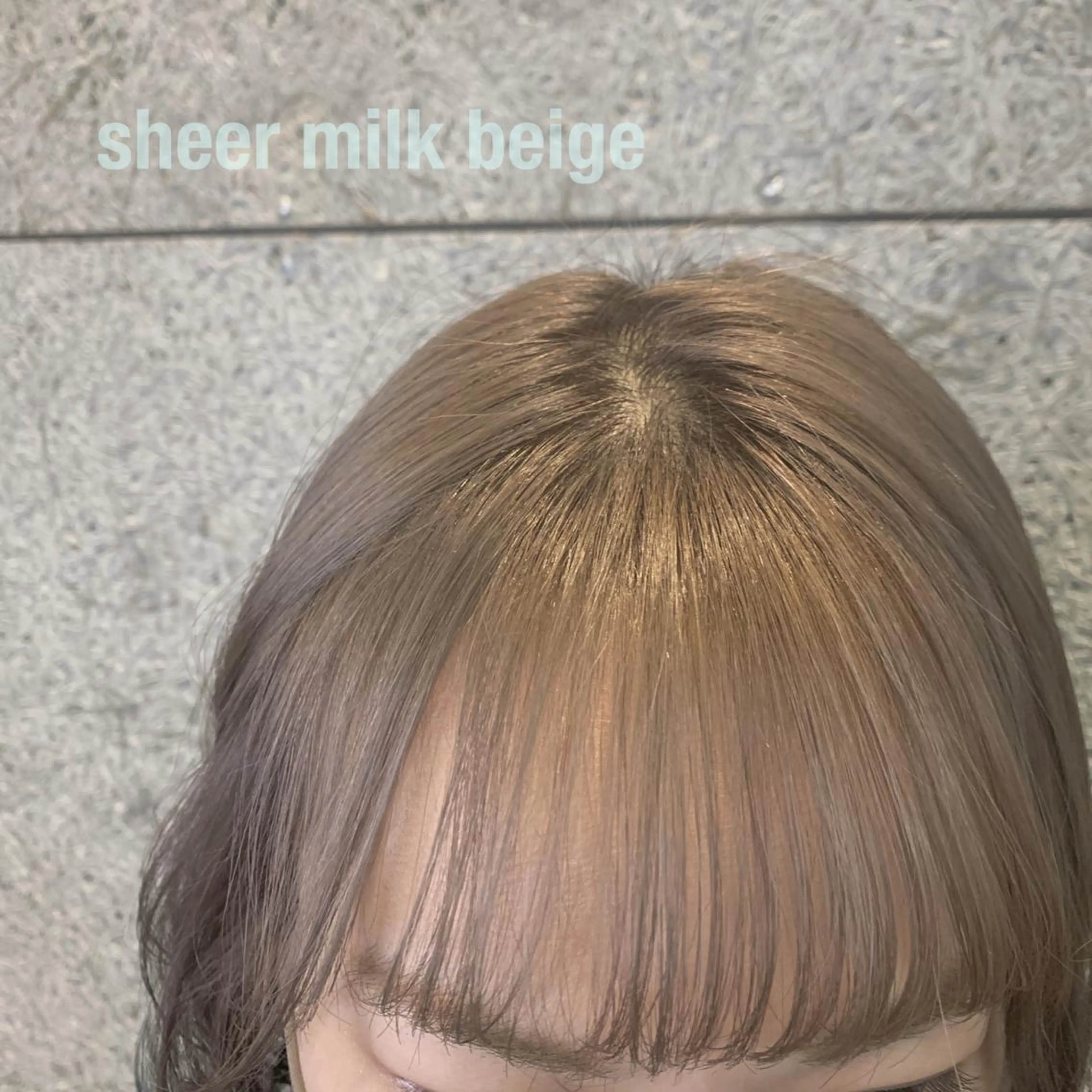 セミロング カラー RINA🧤 デザインとボブのヘアスタイル