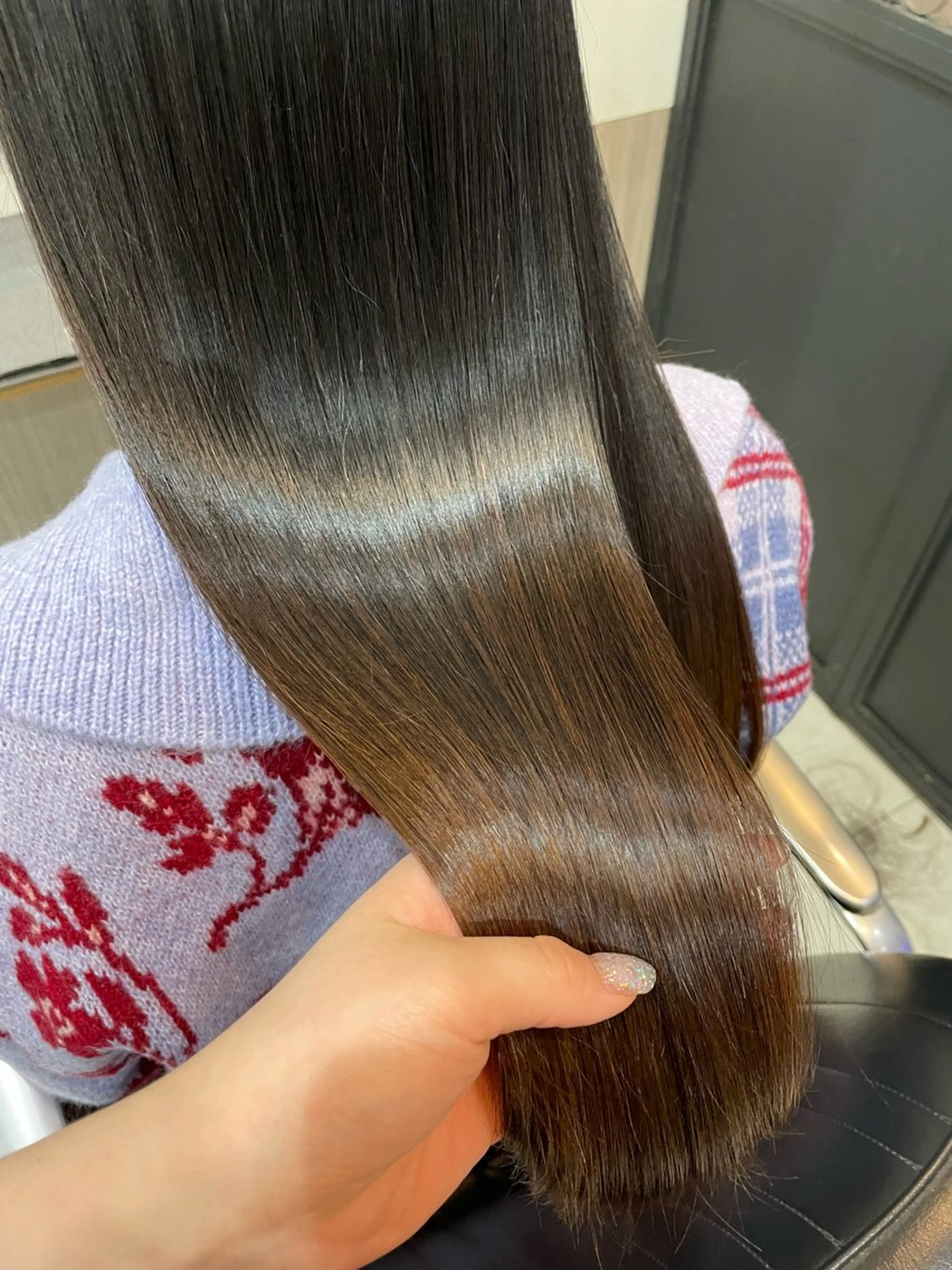 ロング Hika.ハイトーン 髪質改善🩵ᩚ🫧のヘアスタイル