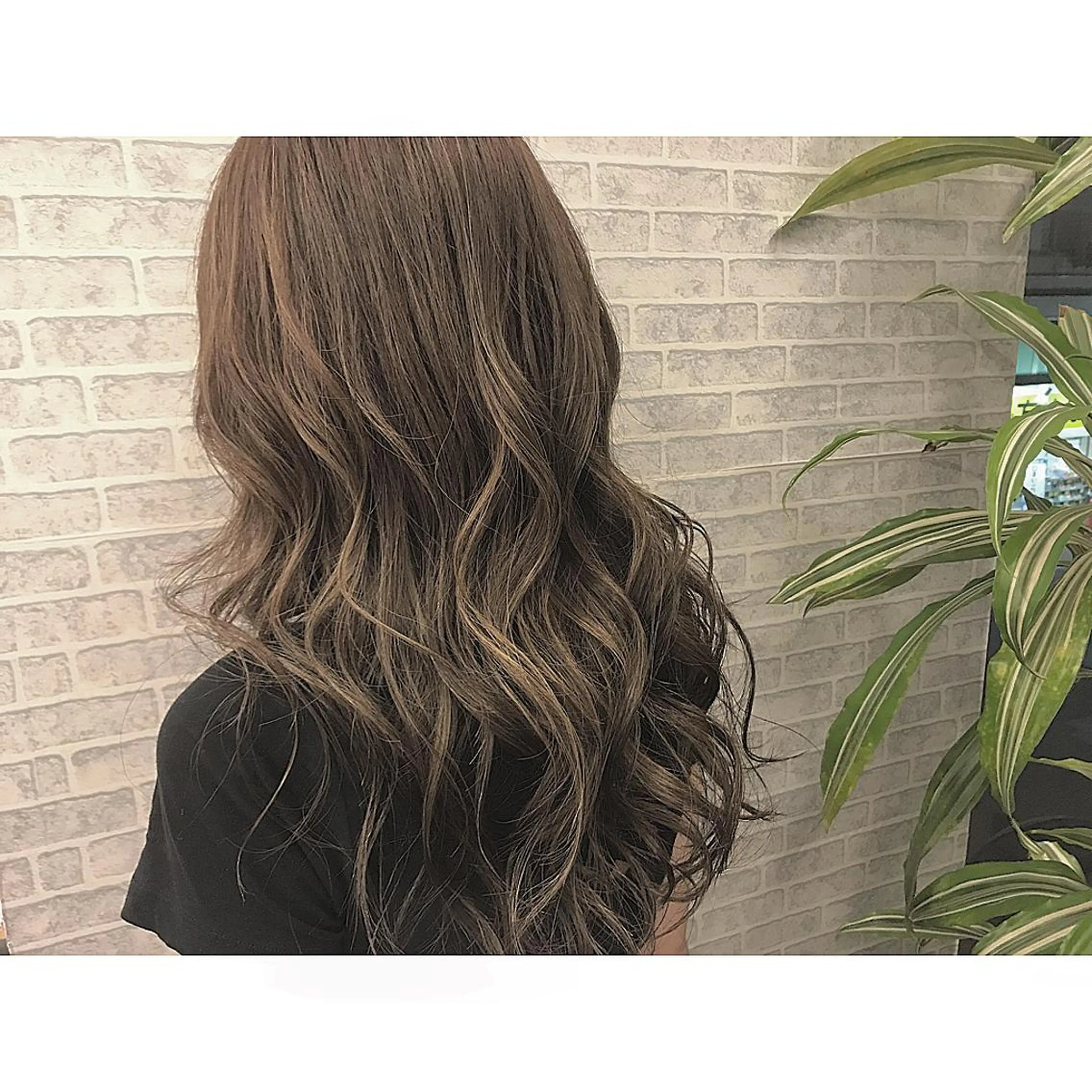 ロング カラー ハイライトカラー ハイライト 荒木 拓也のヘアスタイル