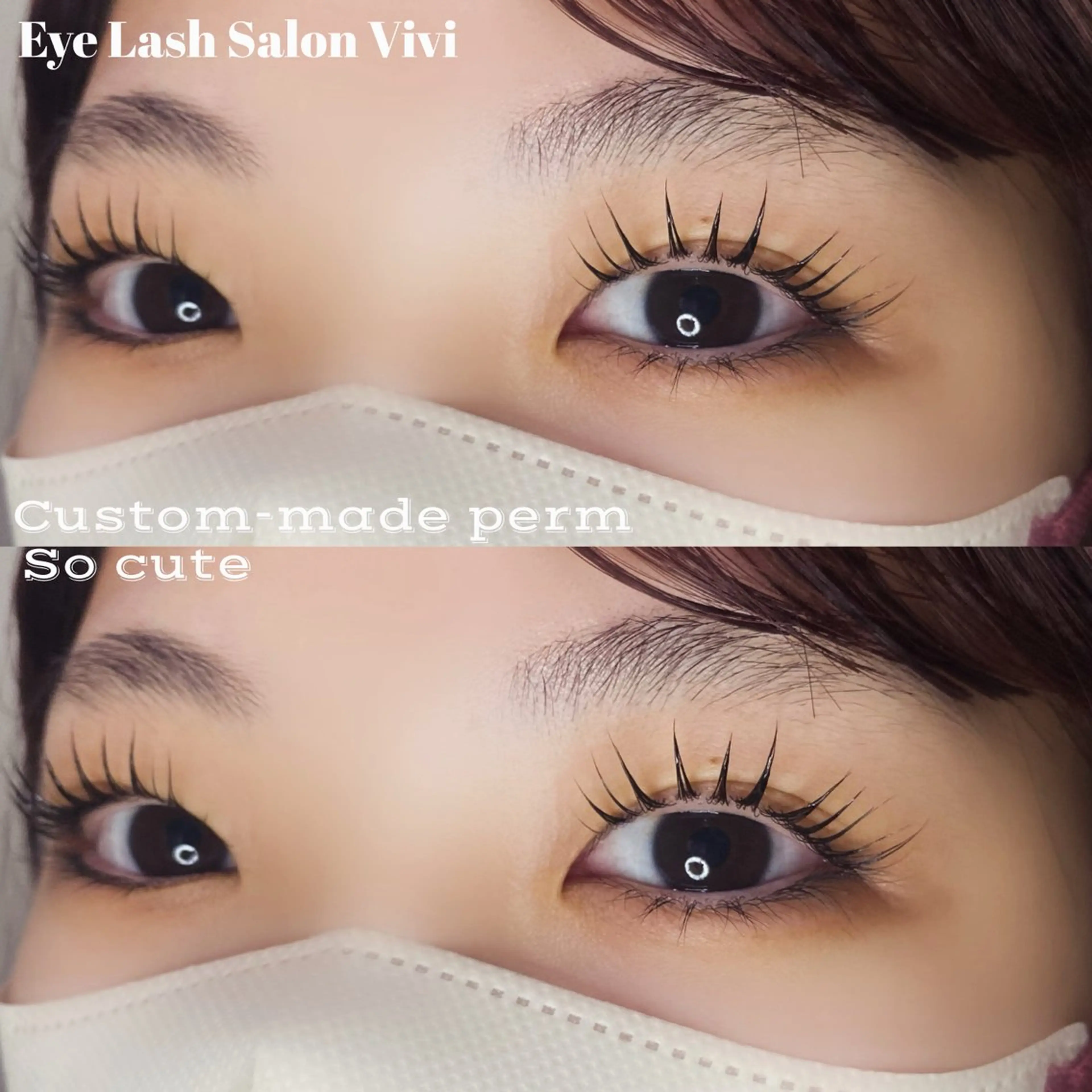 マツエク・マツパ 内藤 香衣のマツエク・マツパデザイン