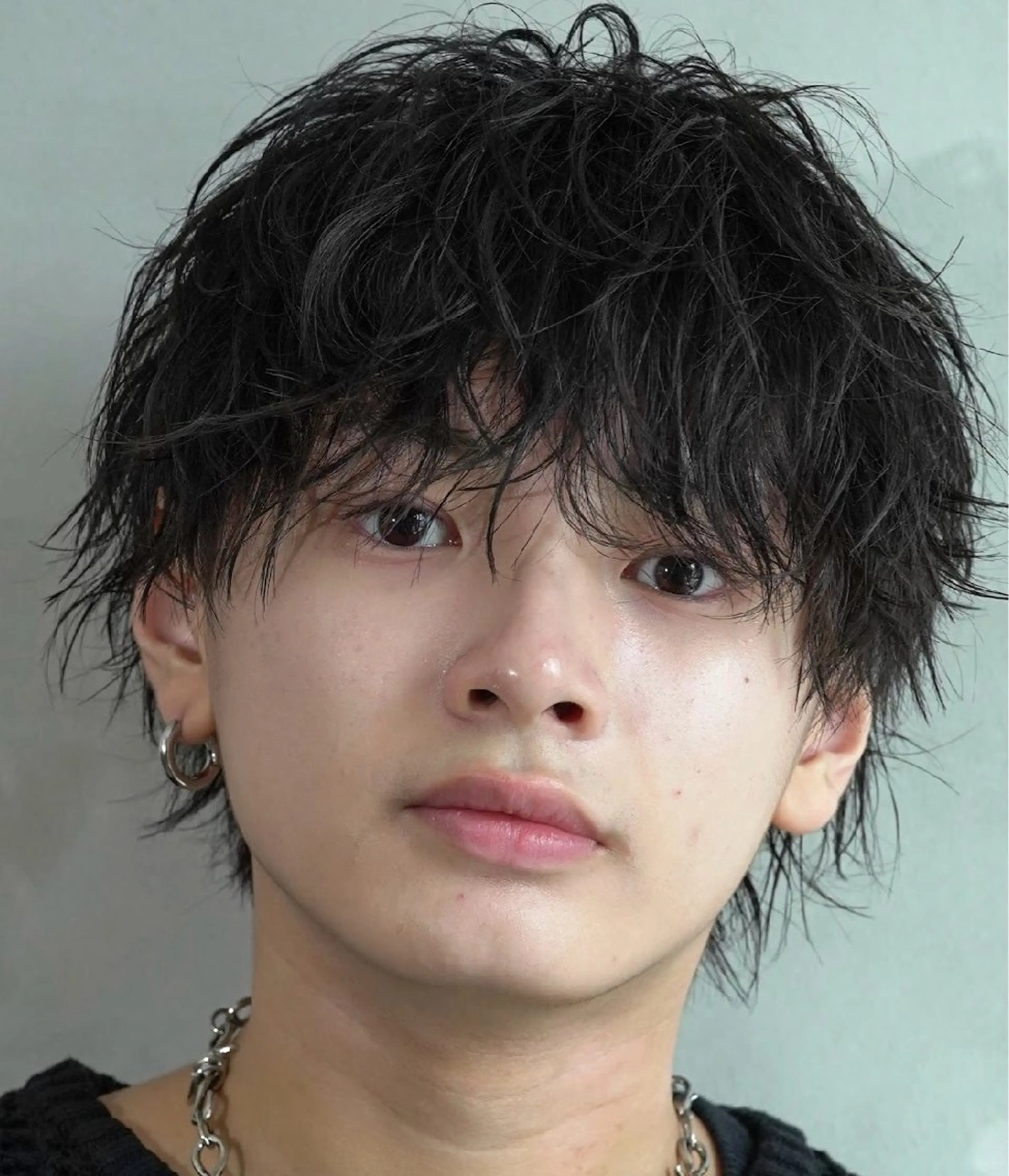 パーマ メンズ センターパート マッシュ メンズパーマ プードルパーマ メンズツイストパーマ カット パーマ トリートメント 仙台フェザーパーマ/ fifth/遠藤楓雅のヘアスタイル